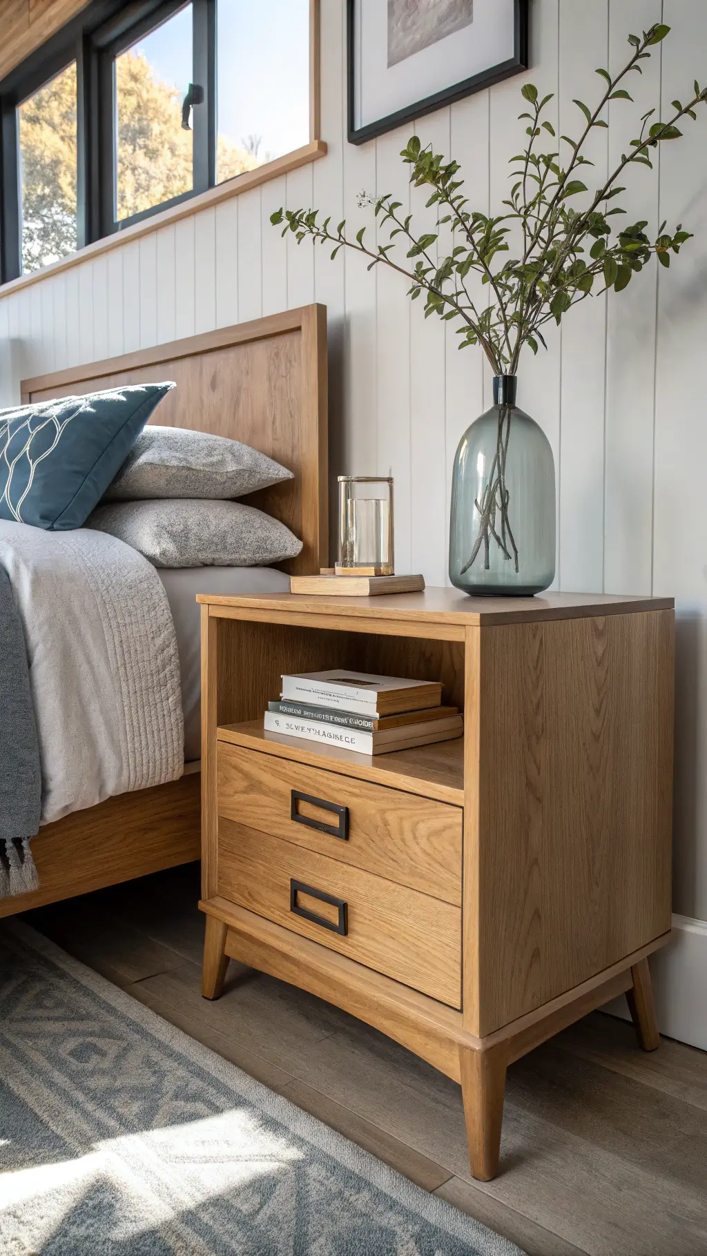 Japandi Nightstands: Crafting Serenity in Your Bedroom Sanctuary