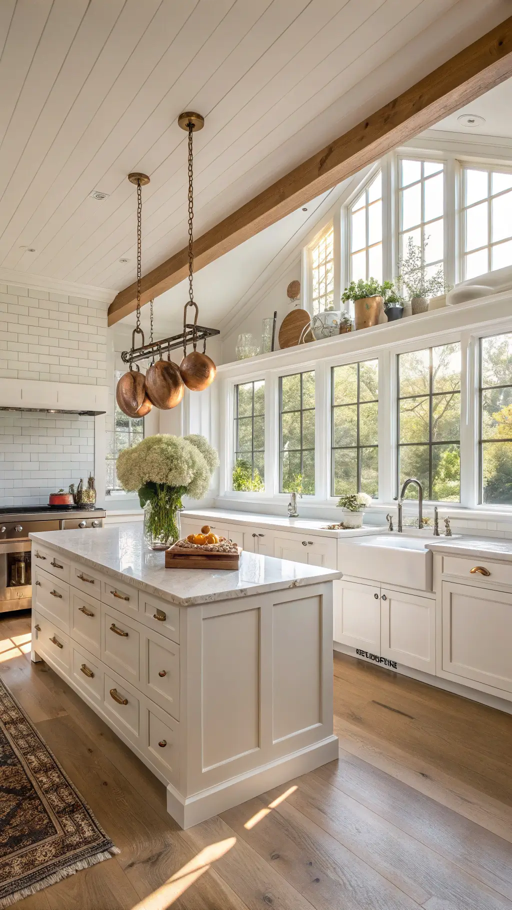 Farmhouse Kitchen with White Cabinets: Your Ultimate Style Guide