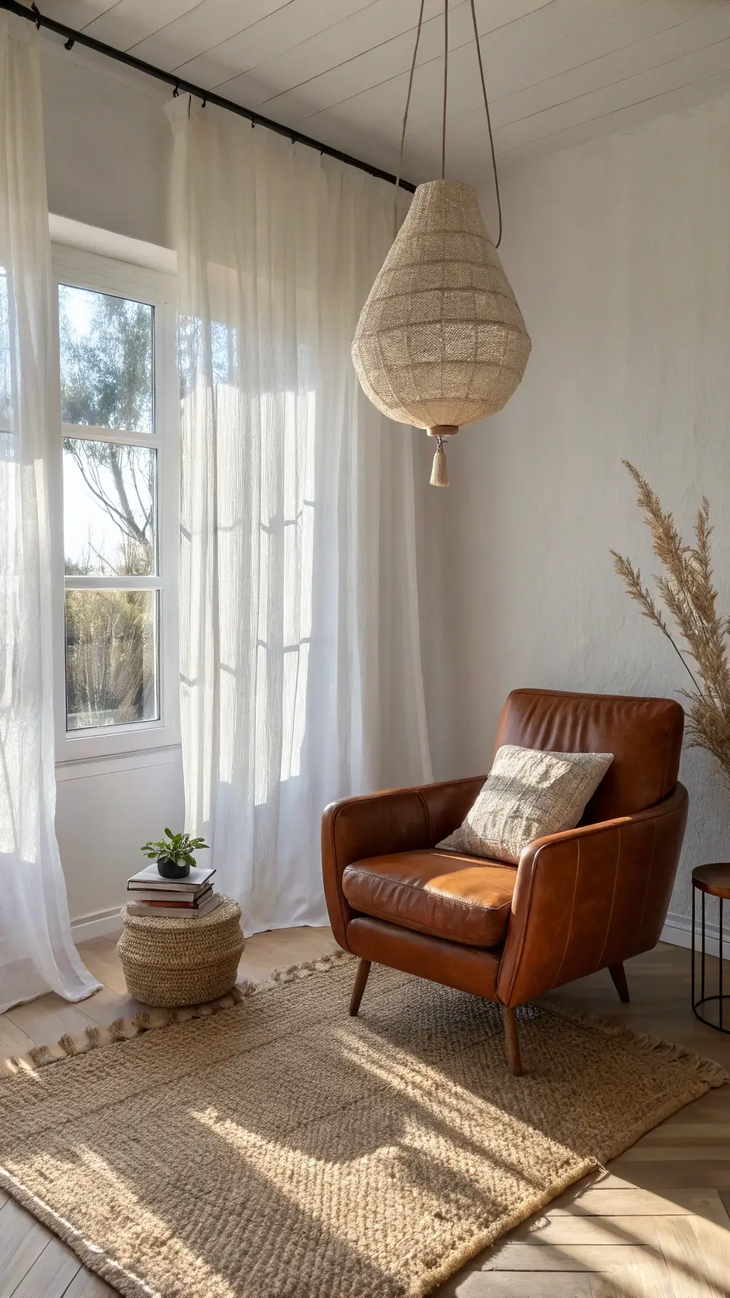 1199tranquil reading nook sunlit pendant