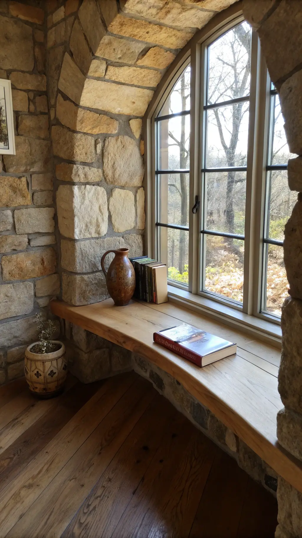 1209intimate stone window nook bench