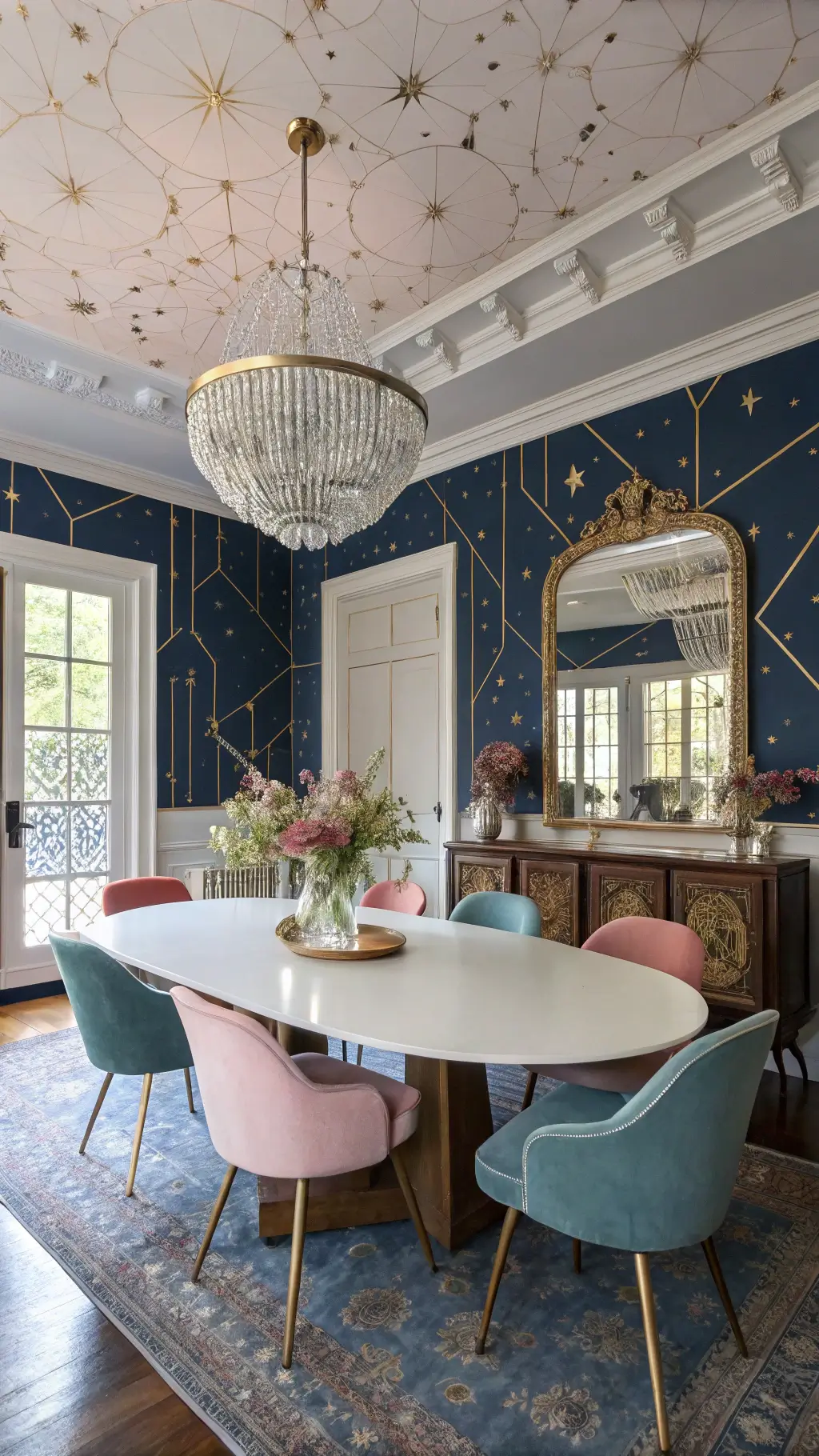 1231whimsical starlit dining elegance