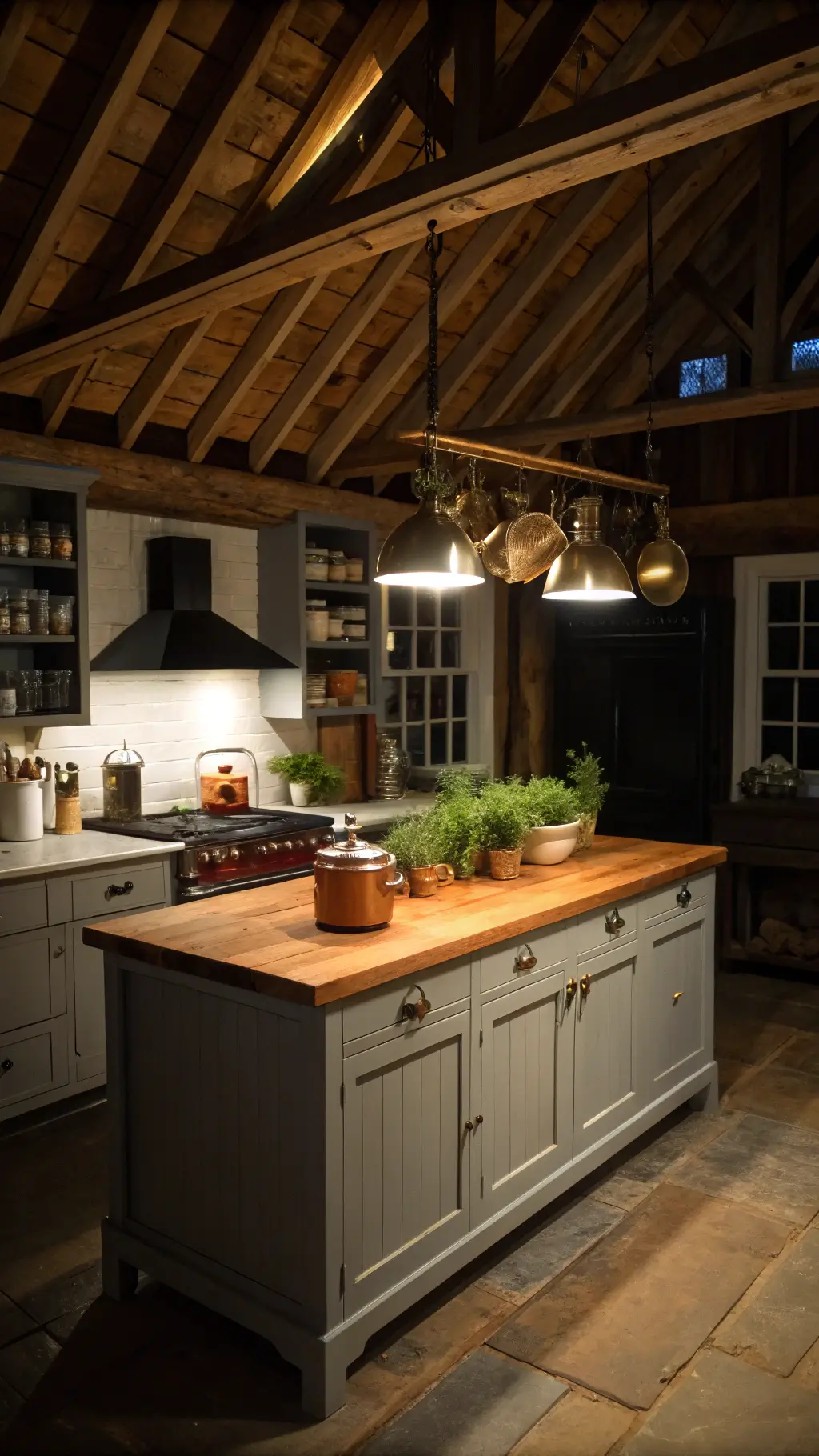 1255intimate kitchen island copper moody