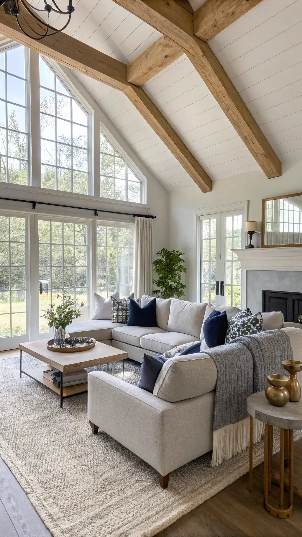 1296modern farmhouse living room morning light