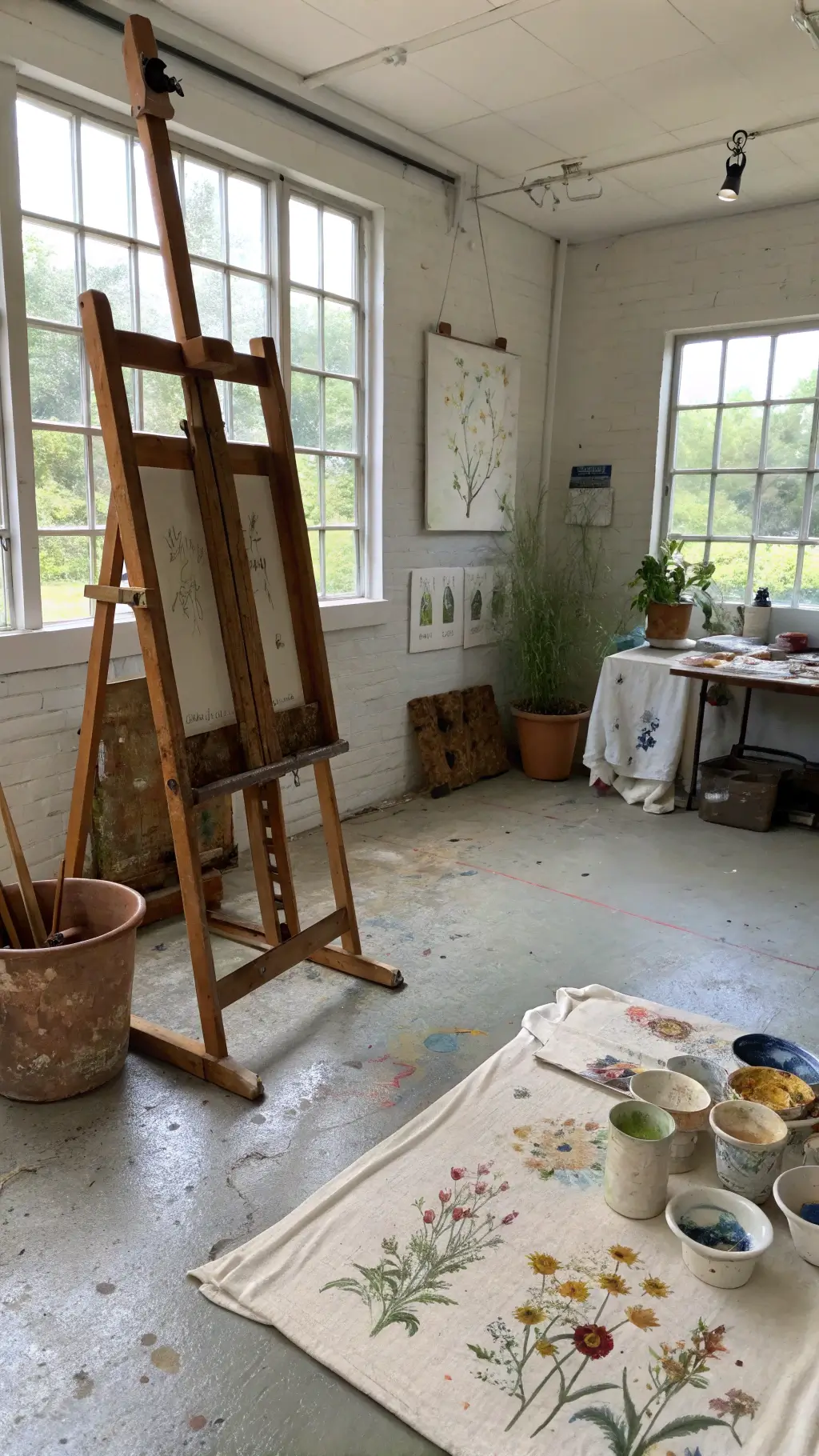 1465artists sanctuary studio light