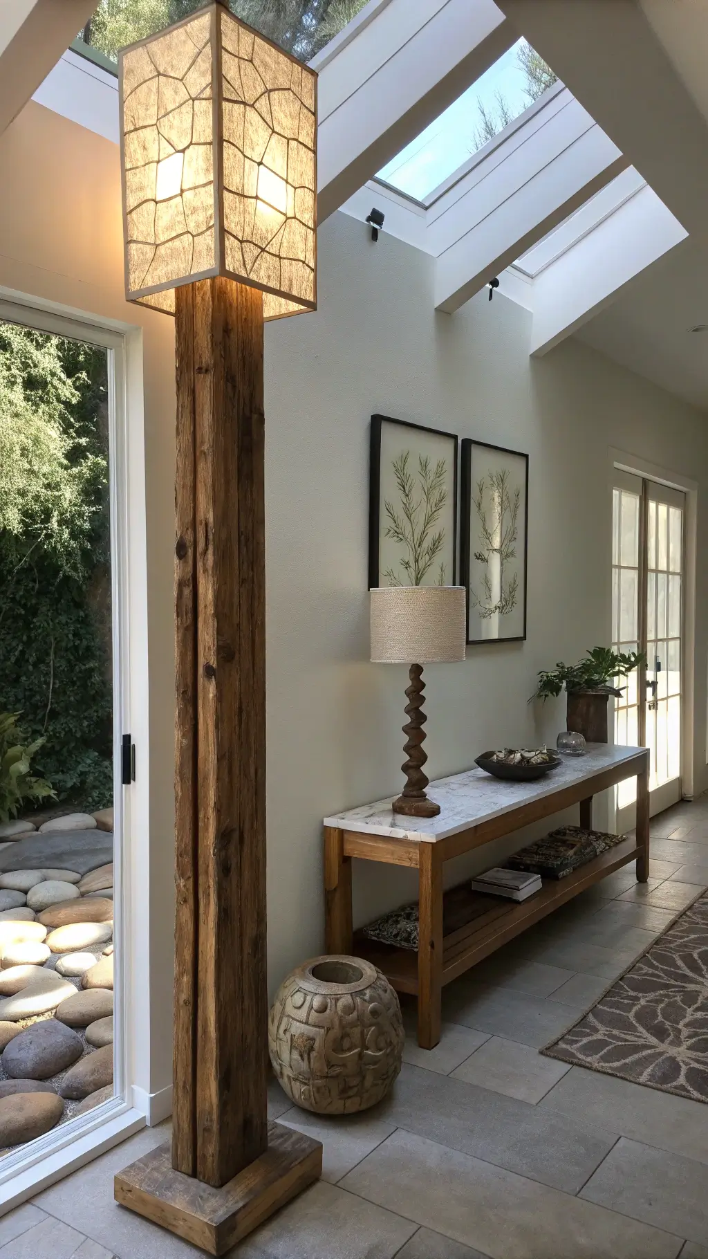 1488zen entryway wabi sabi lamp morning light