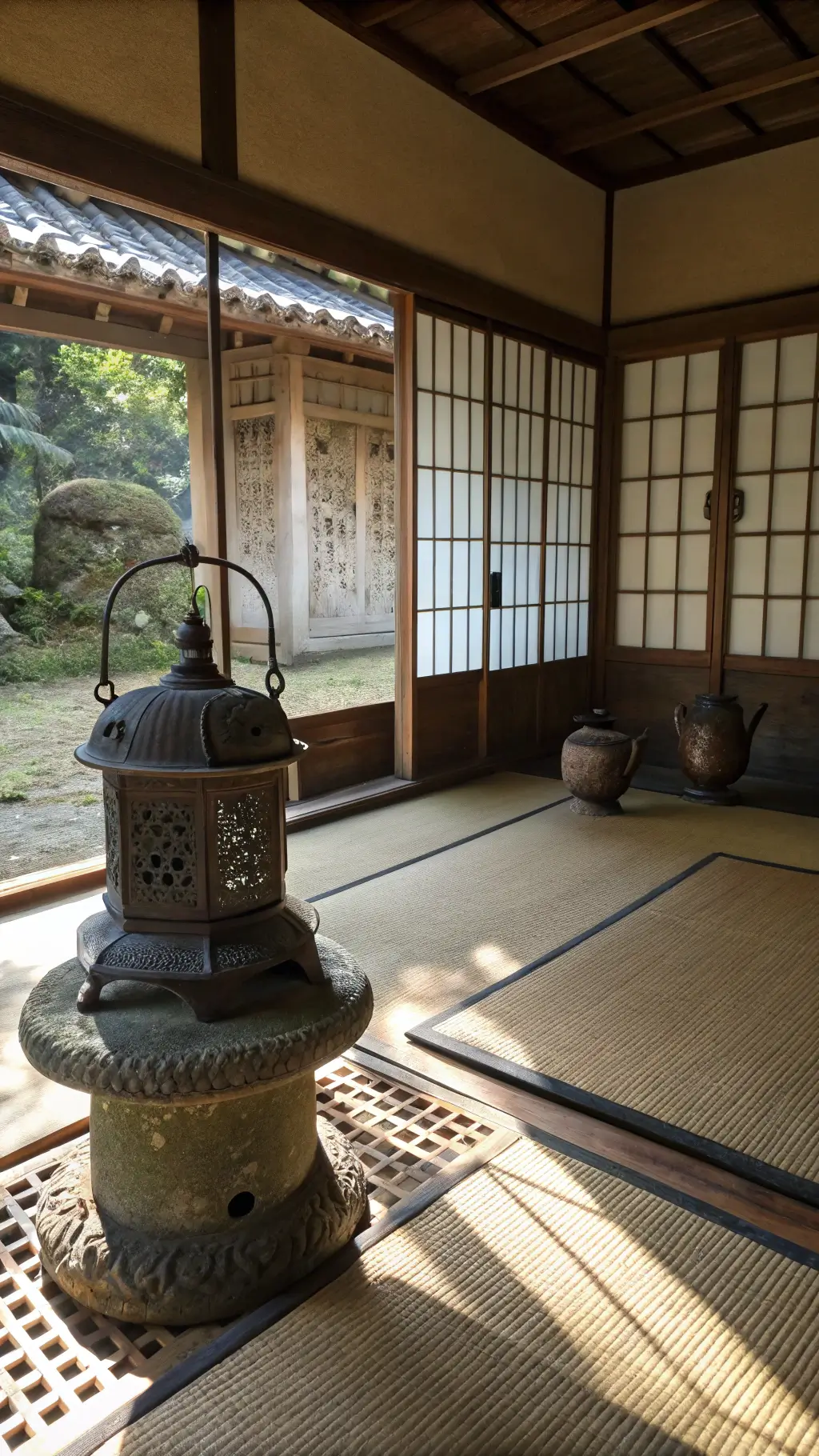 1498contemplative tea room wabi sabi