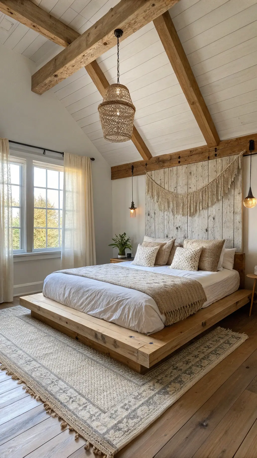 1527serene platform bed natural tones