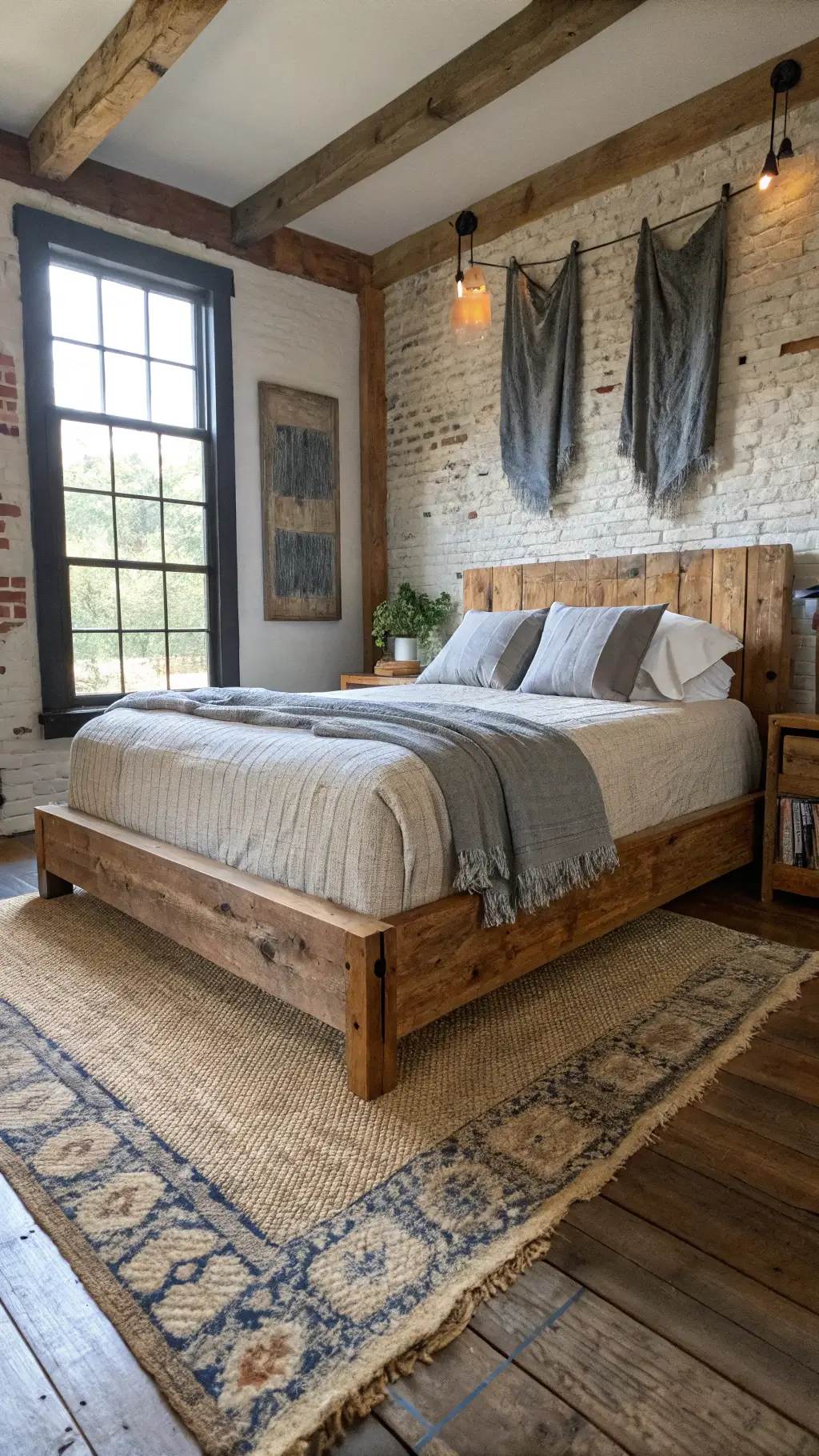 1530rustic modern bedroom natural light