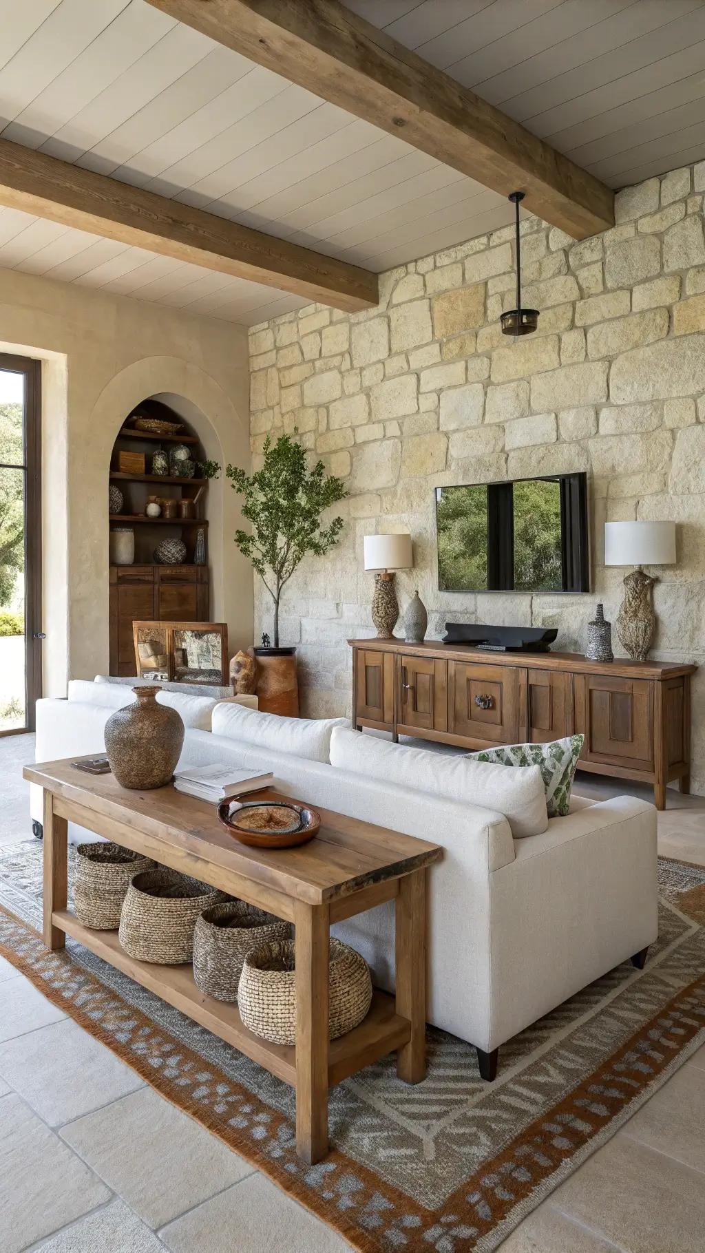 Wabi Sabi TV Unit: Embracing Imperfect Beauty in Your Living Space
