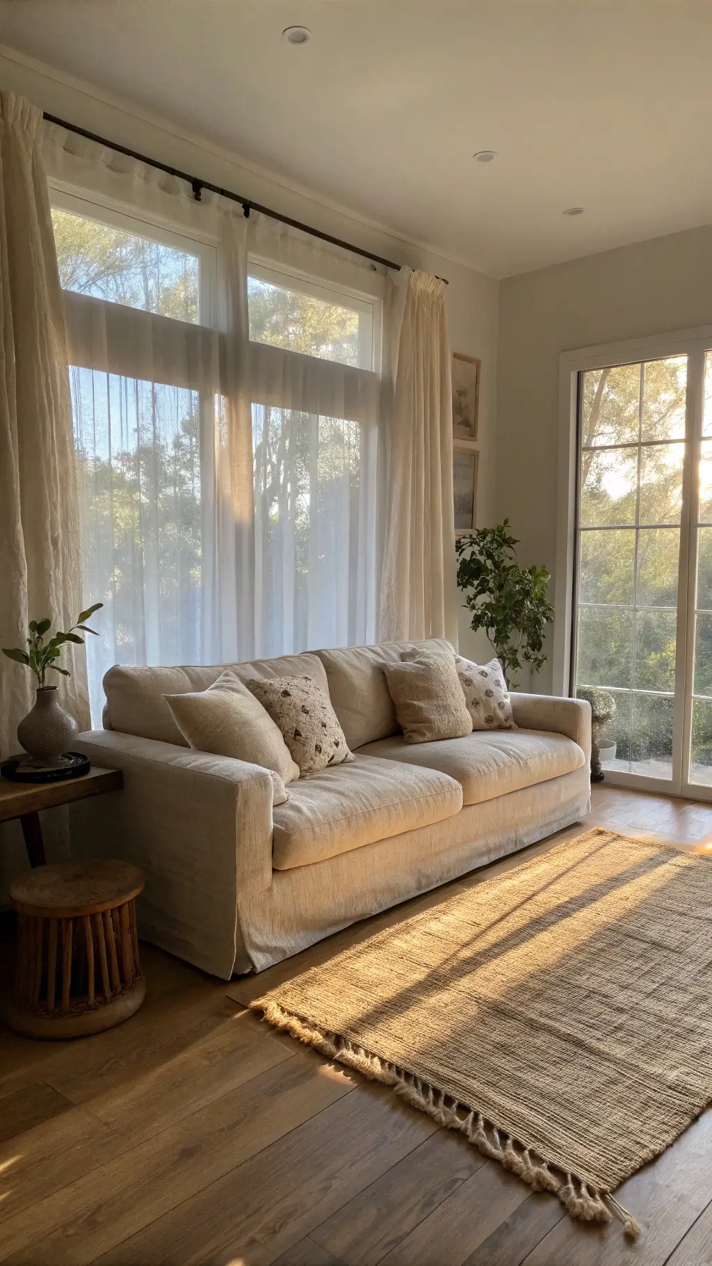 1753wabi sabi golden hour living room