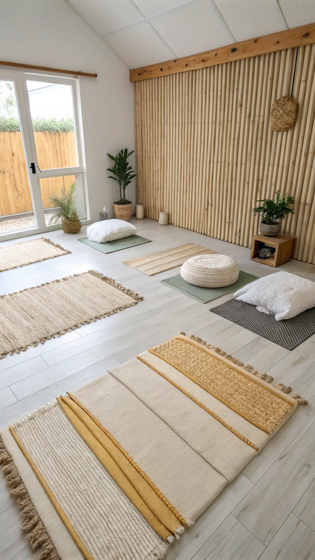 1781serene yoga studio bamboo wabi sabi