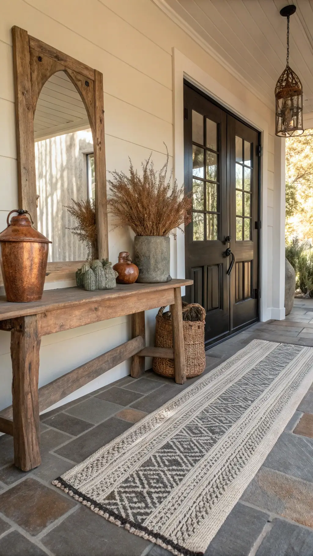 1782modern rustic entryway wabisabi