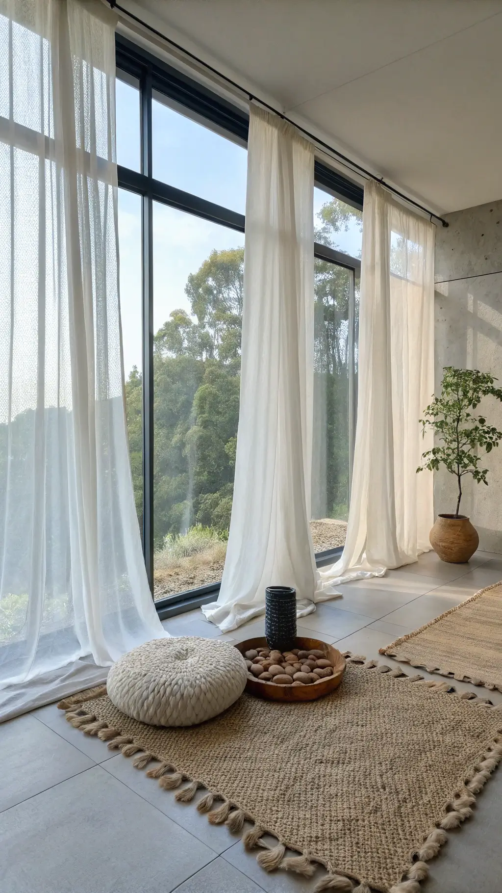 1804serene meditation corner ethereal light