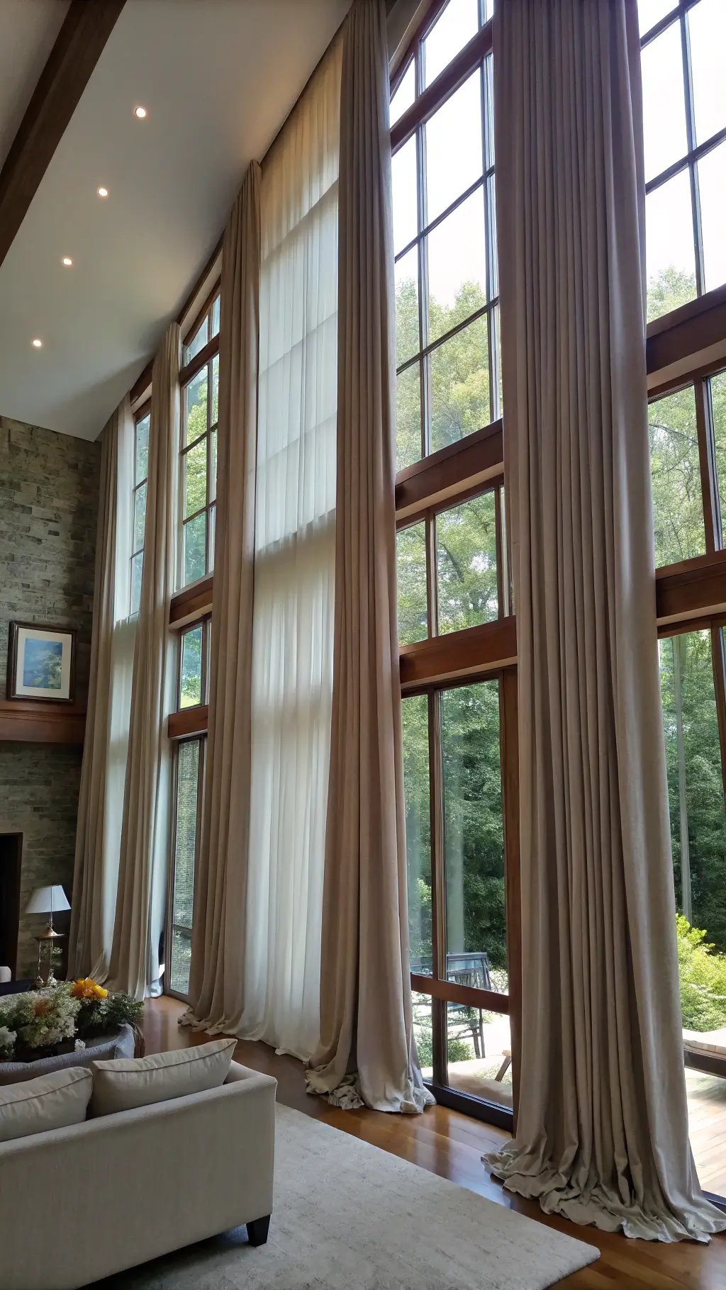 1807dramatic layered curtains great room