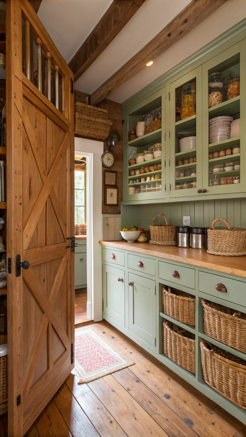 1839country kitchen pantry storage light