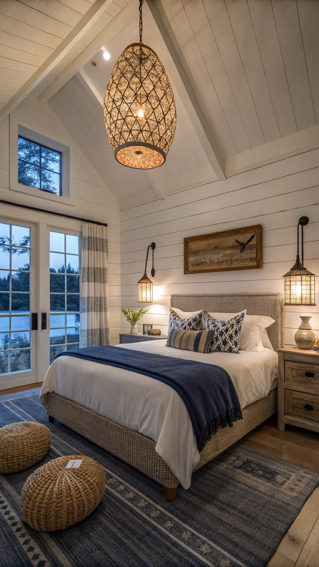 1900modern coastal bedroom interior