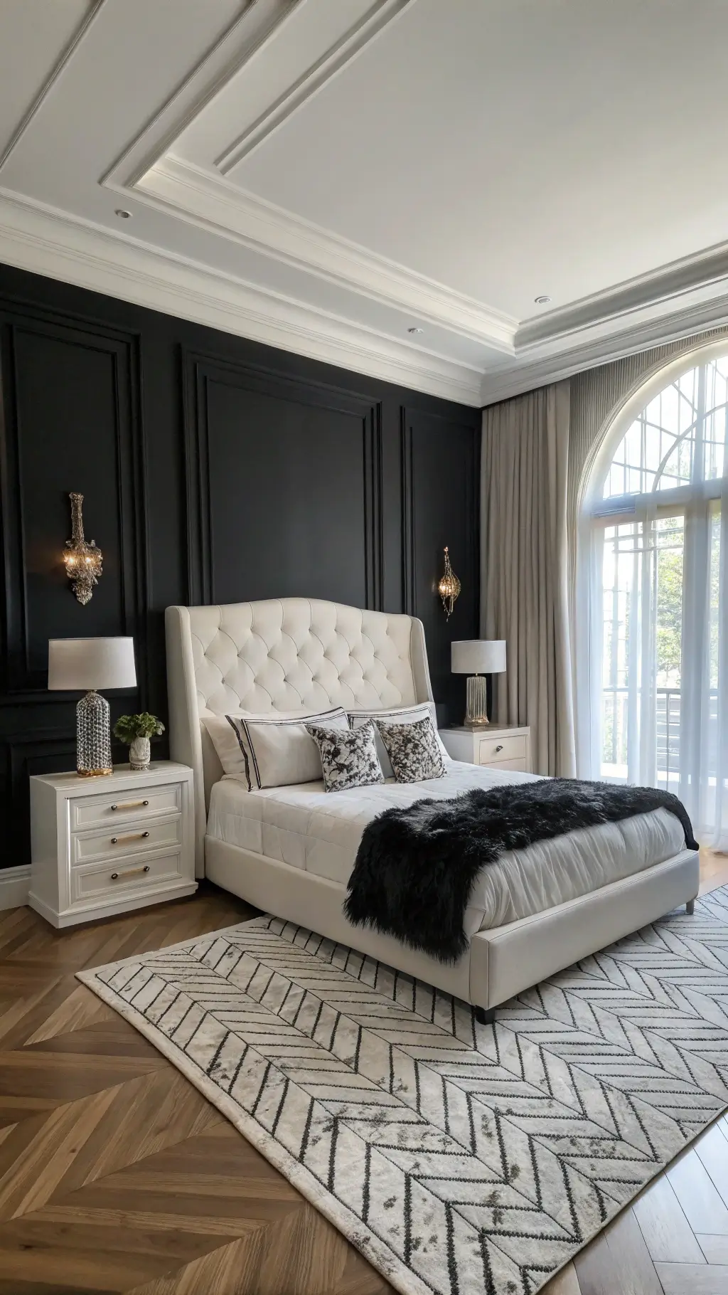 Elegant Black and White Bedroom Ideas: Creating a Timeless Sanctuary