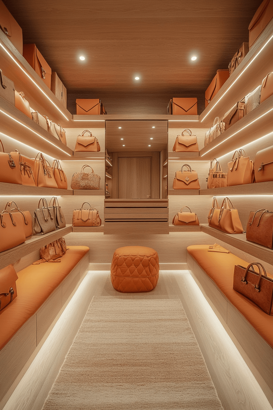 18 floating display wardrobe units