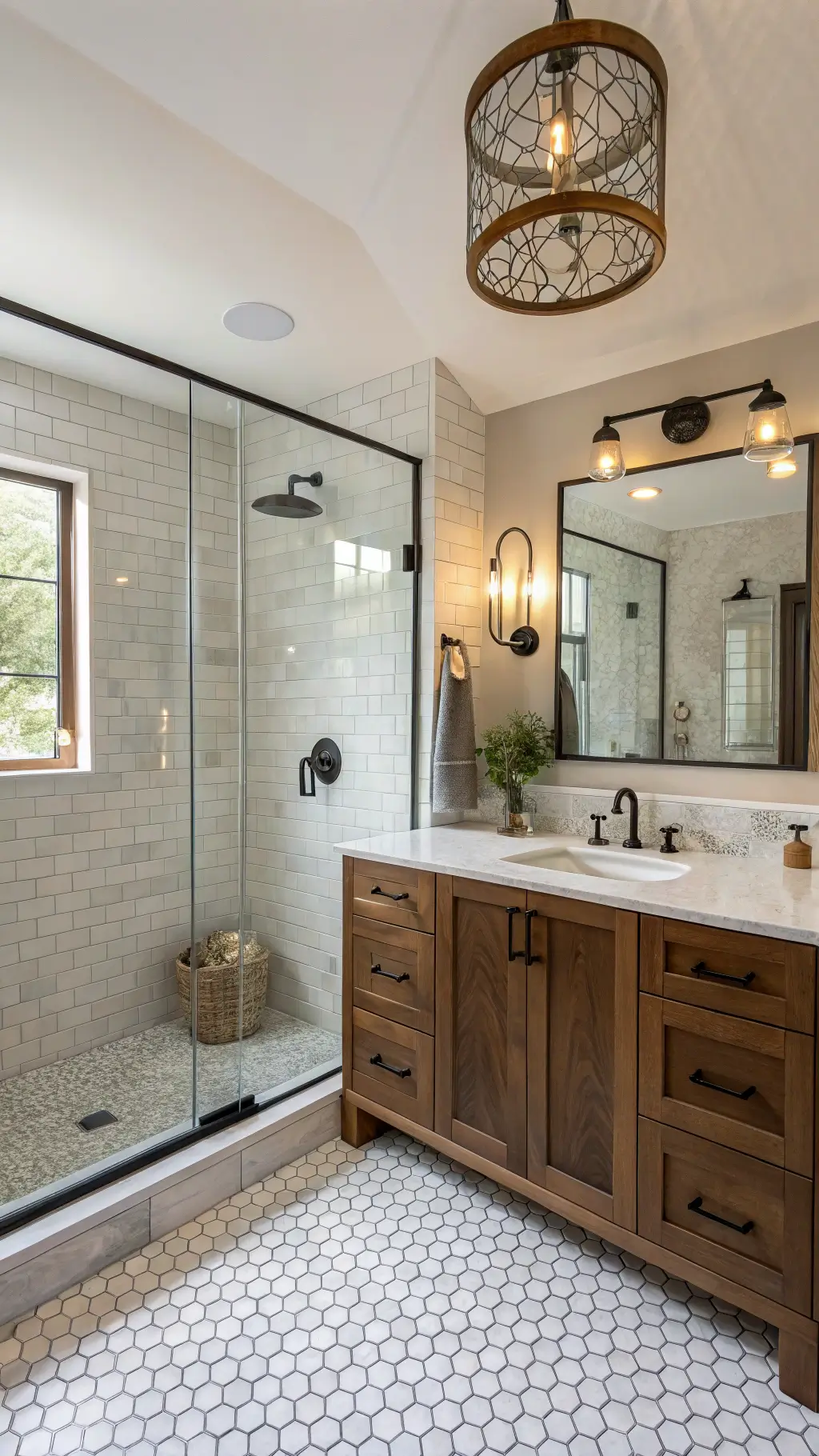 1946modern spa bathroom corner golden