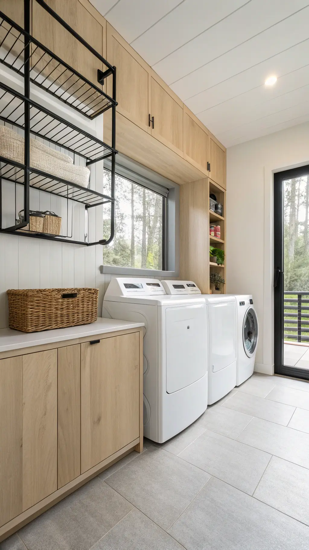 1982scandinavian minimal laundry stack