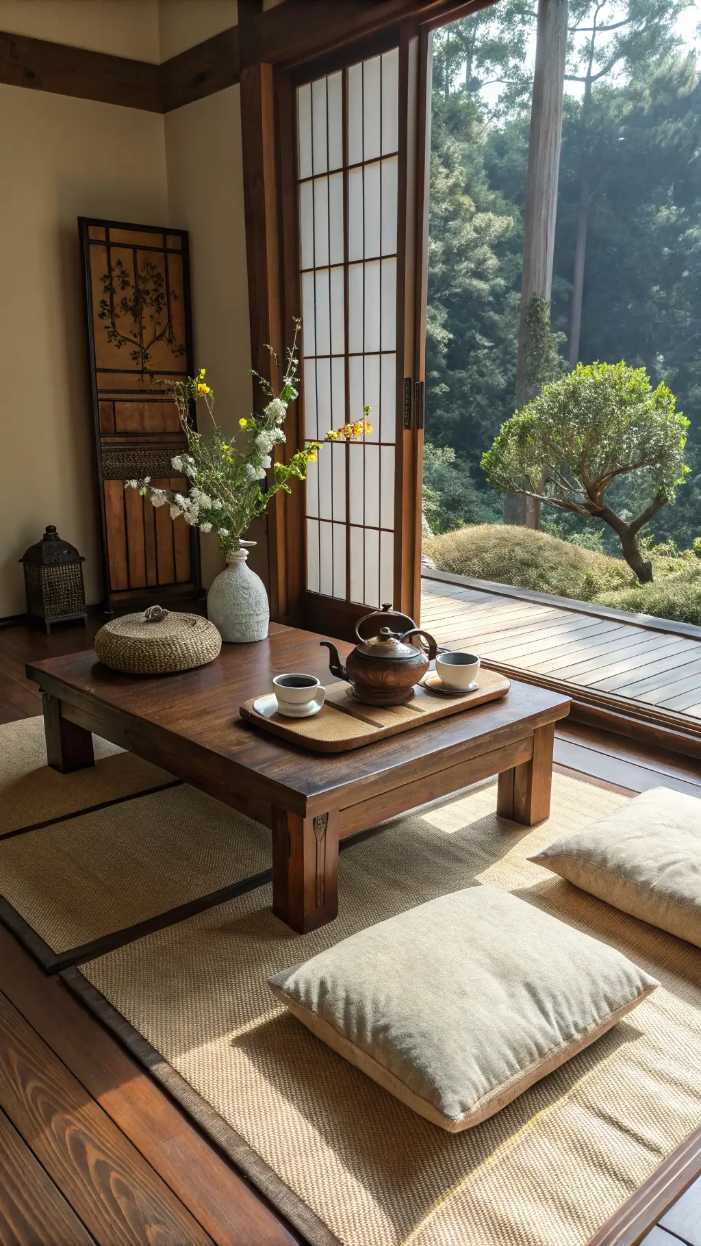 1991tranquil tea ceremony corner
