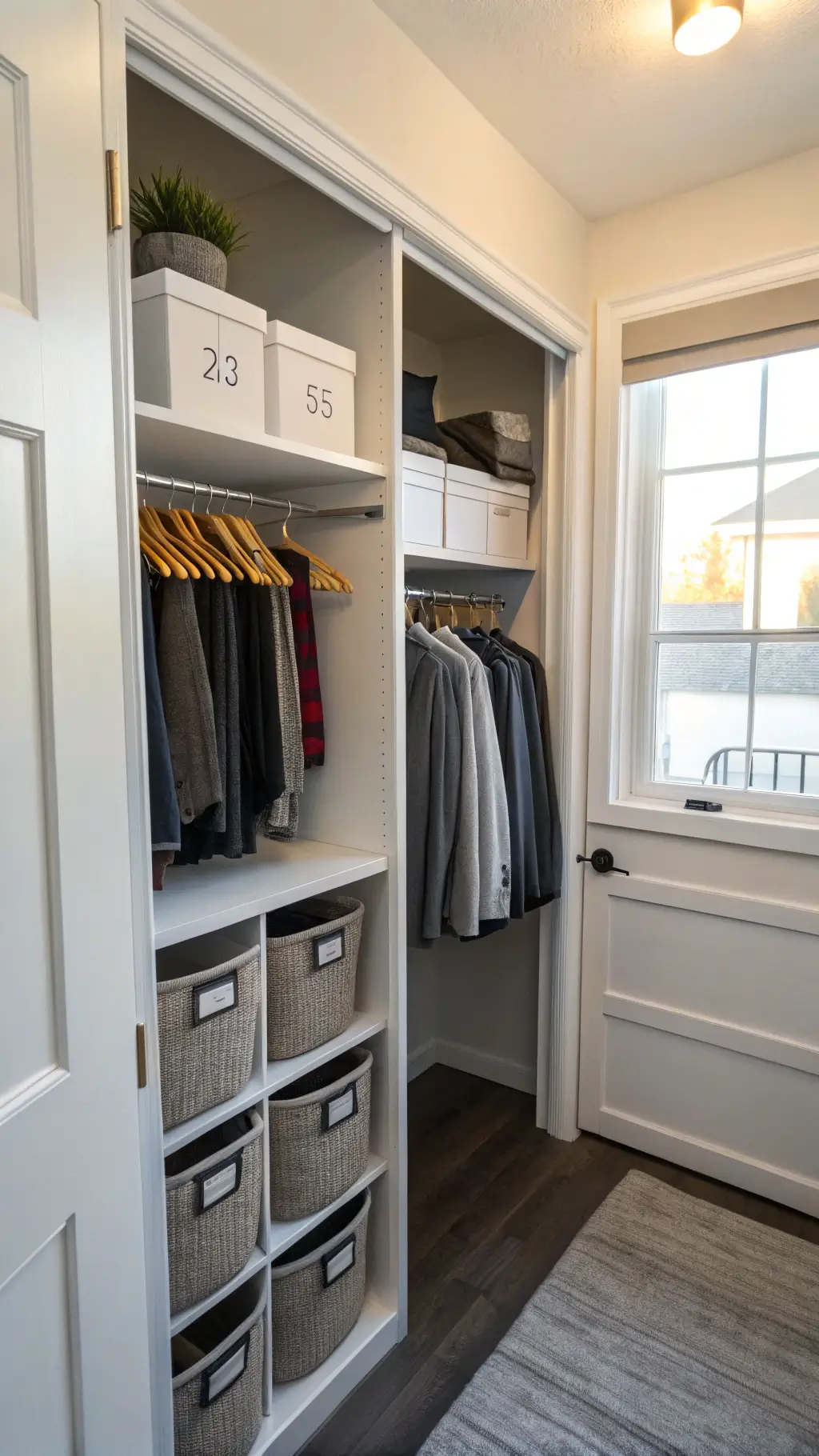 1993organized closet storage interior
