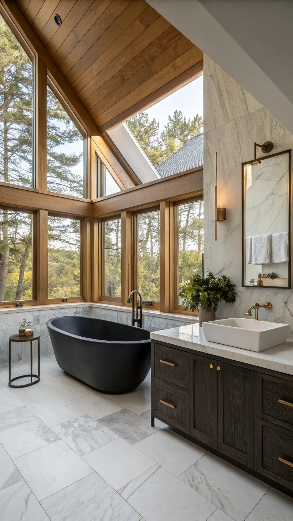 2044luxury bathroom golden hour