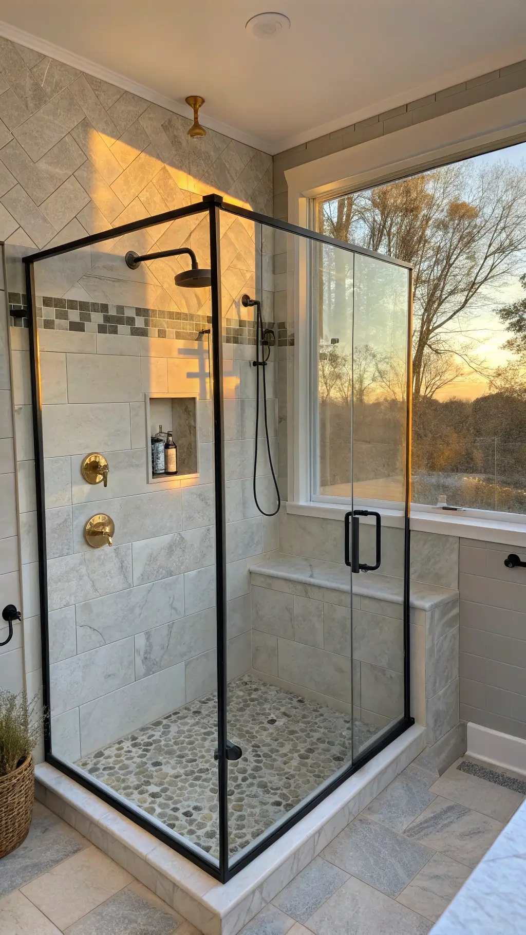 2165neo angle shower golden hour