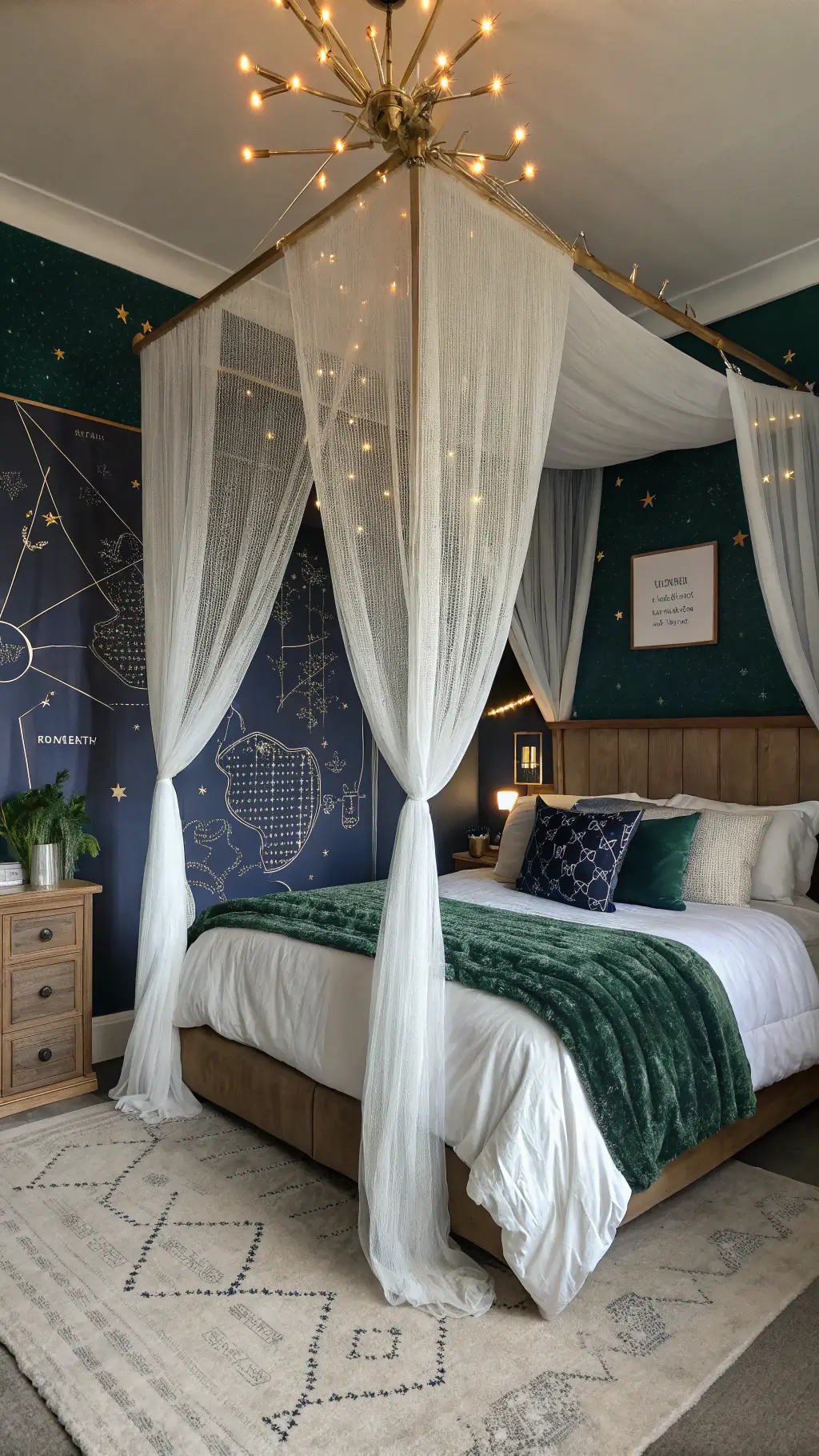 2171enchanted bedroom golden hour canopy