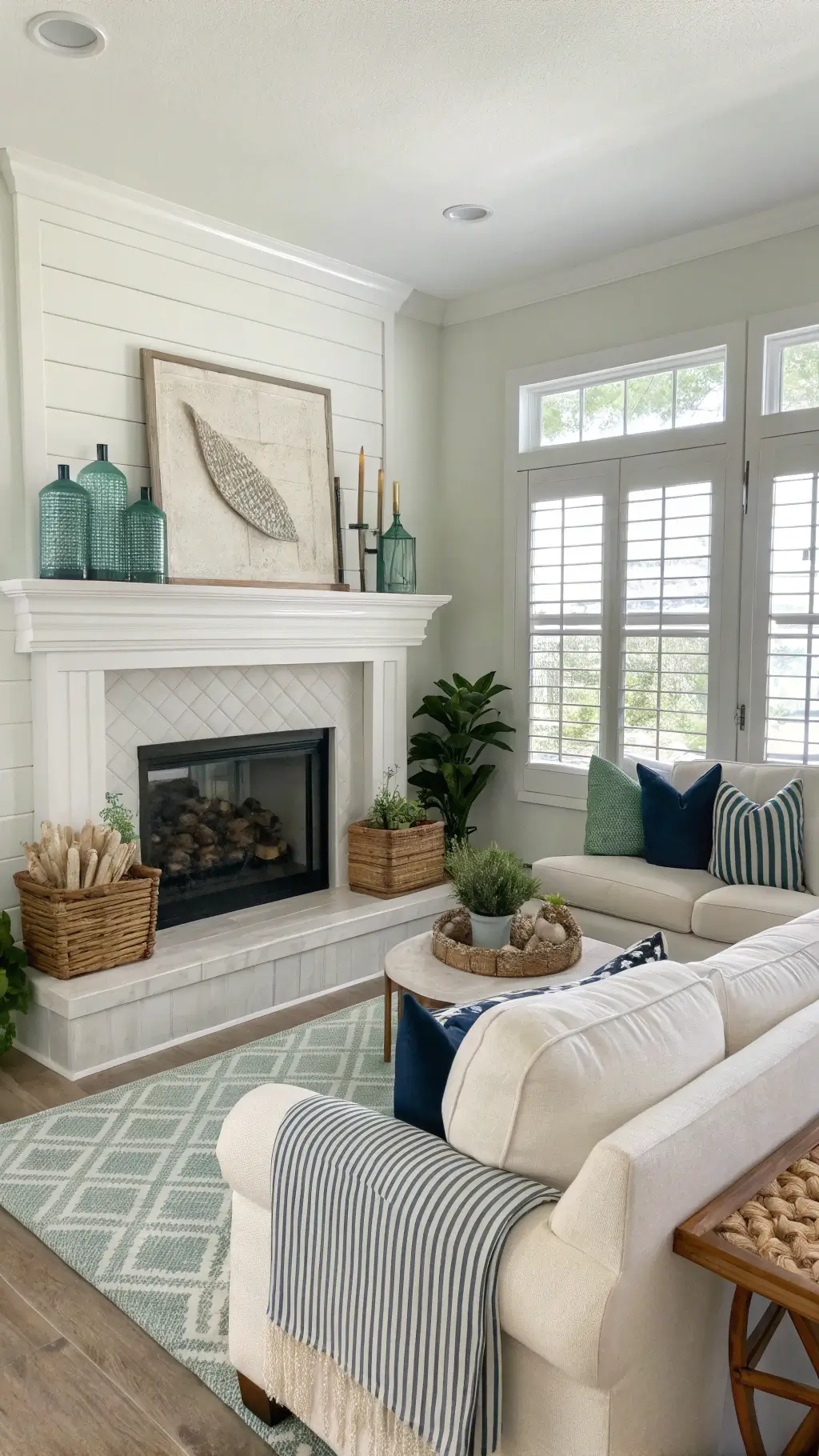 2197coastal corner fireplace living room