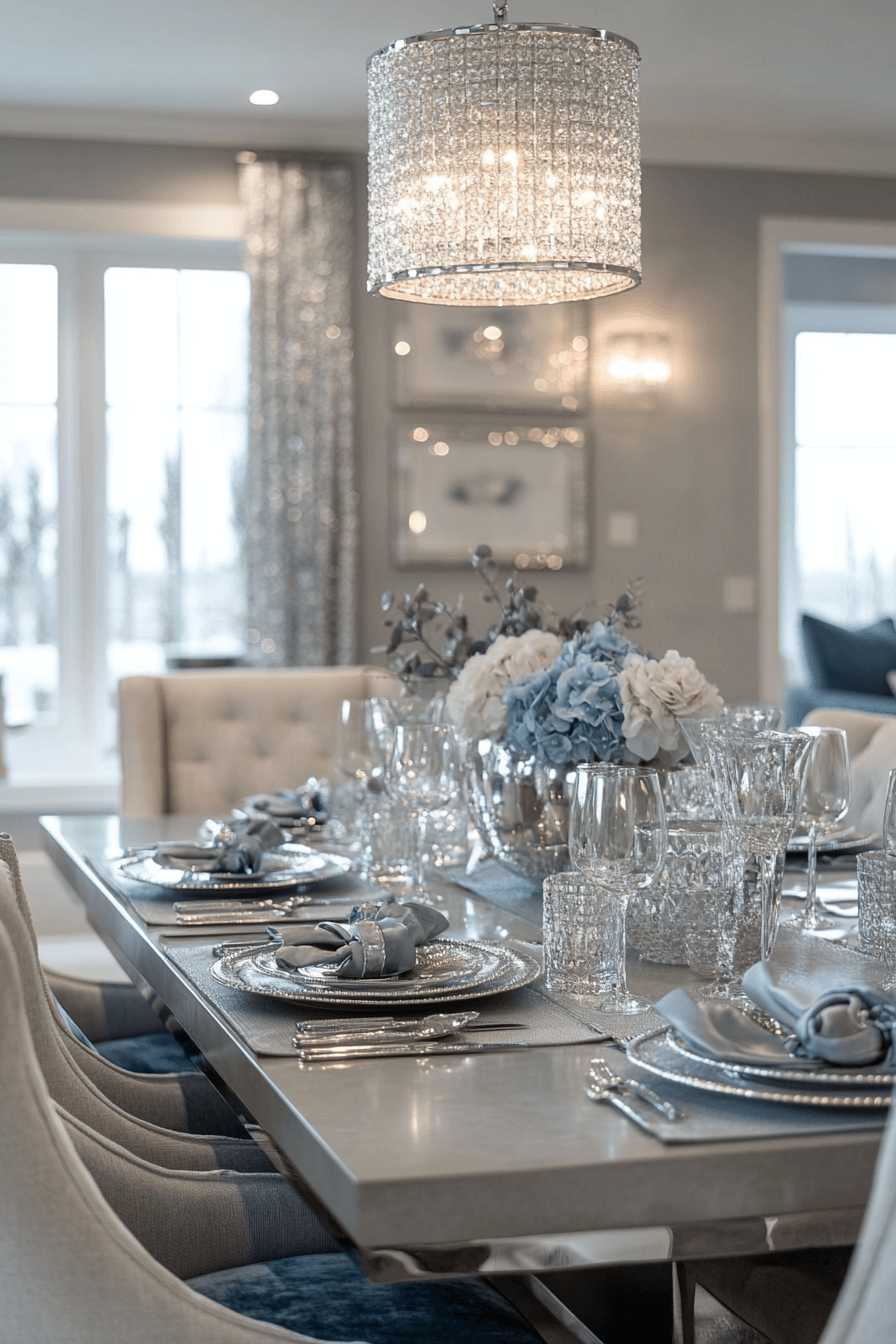 22 sleek platinum accents