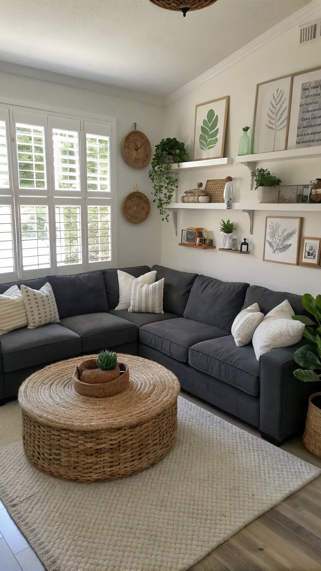 2214family friendly charcoal sectional living room