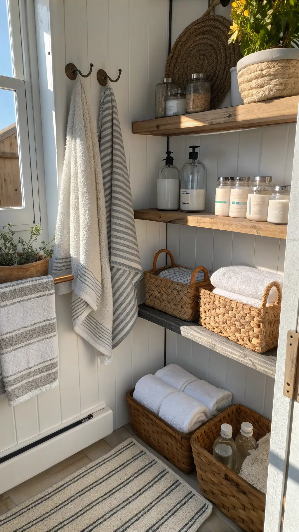 2263compact bathroom texture layering morning light
