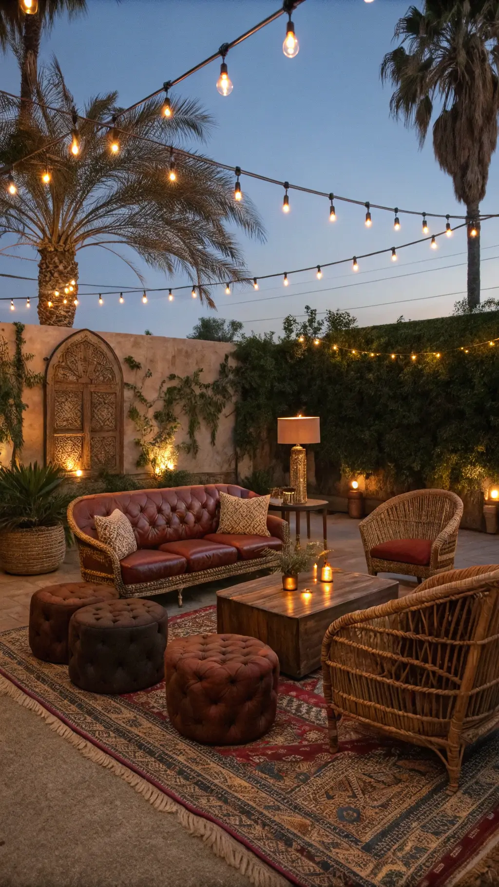 2278bohemian reception lounge blue hour