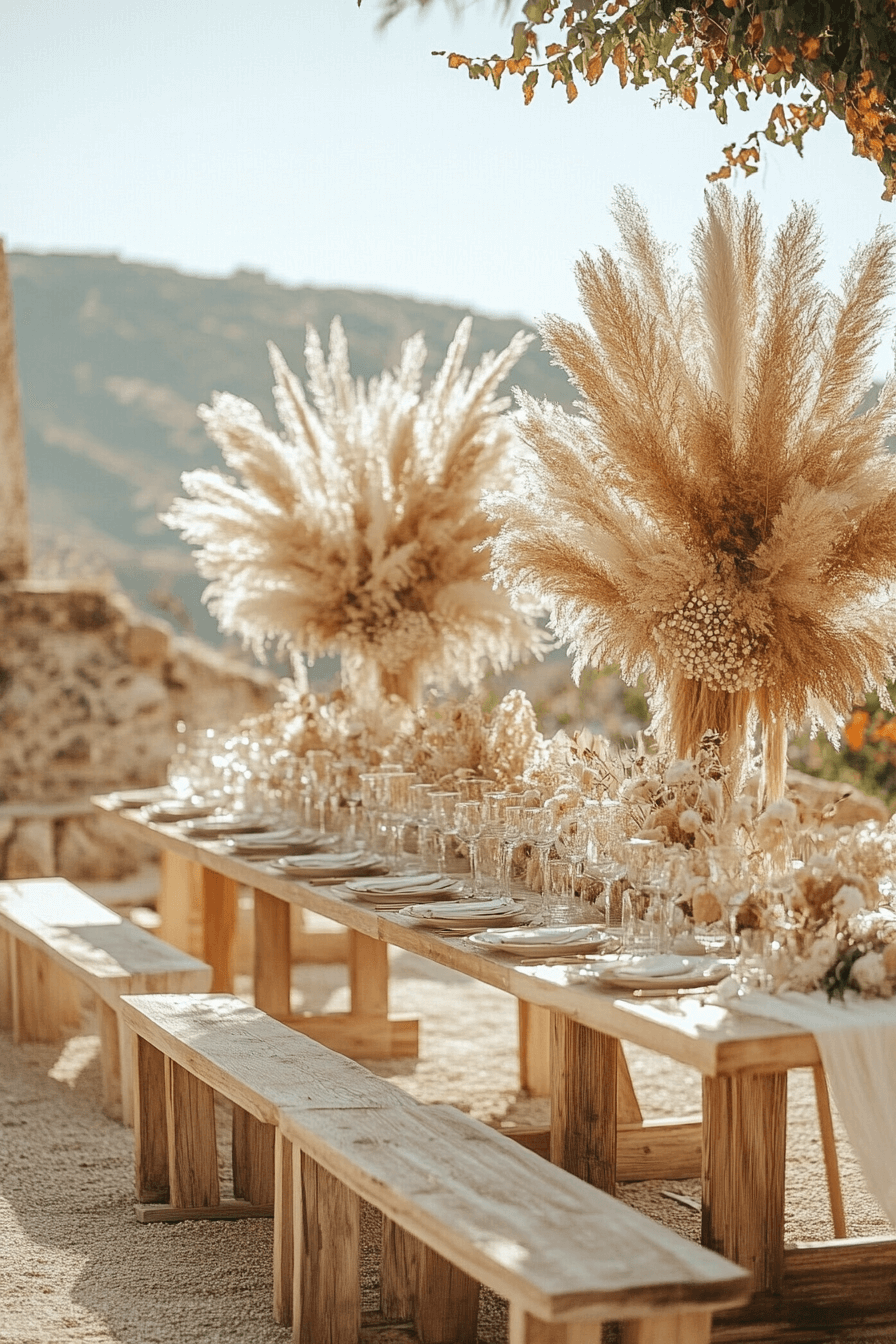 24 pampas grass perfection