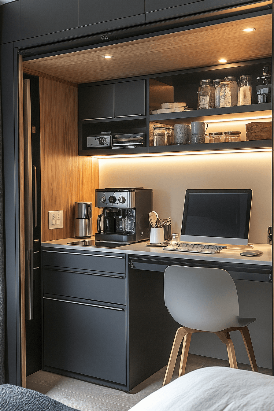 25 streamlined studio design