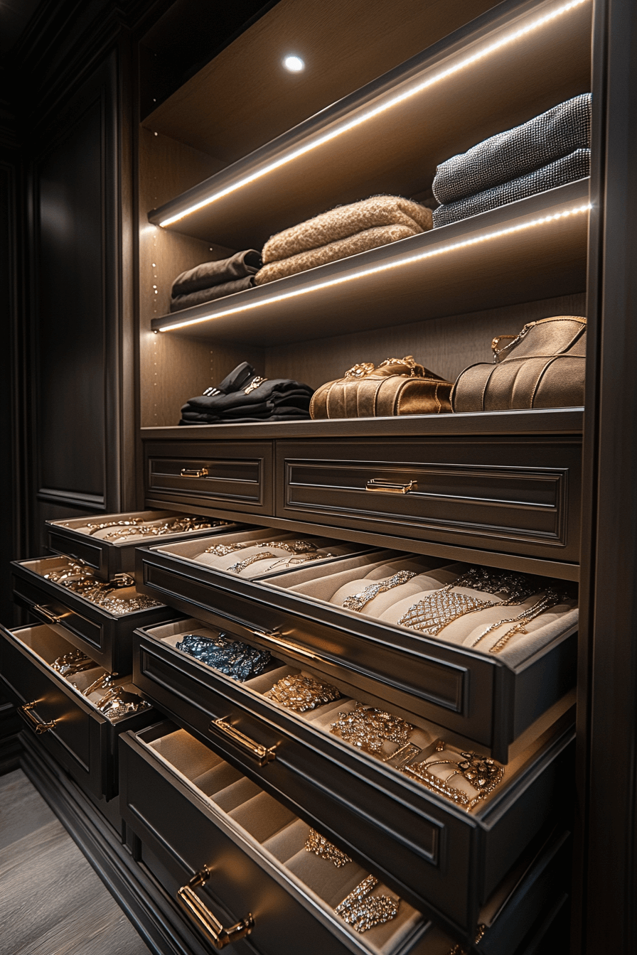 27 bespoke drawer wardrobe system