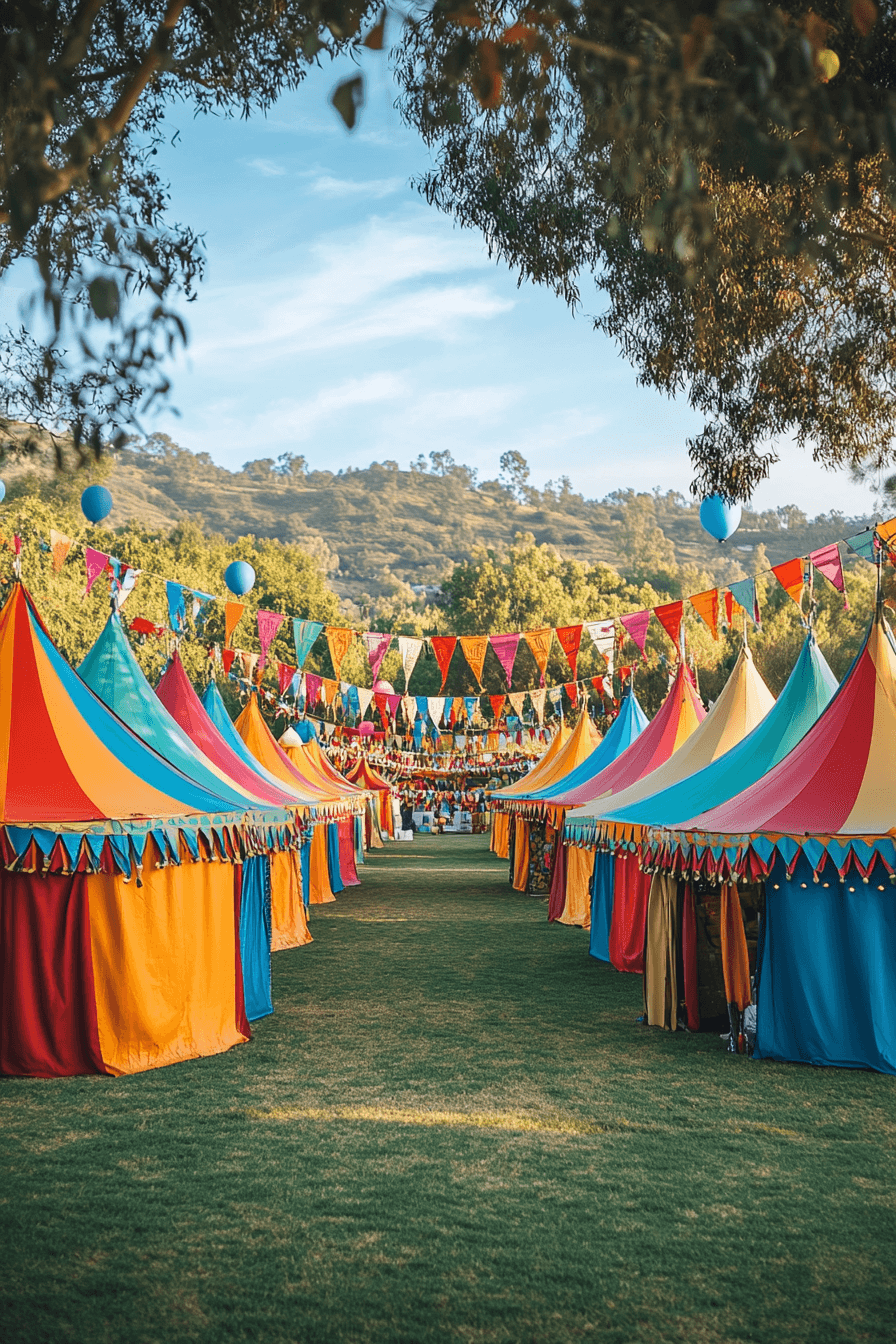 27 carnival of bright colors