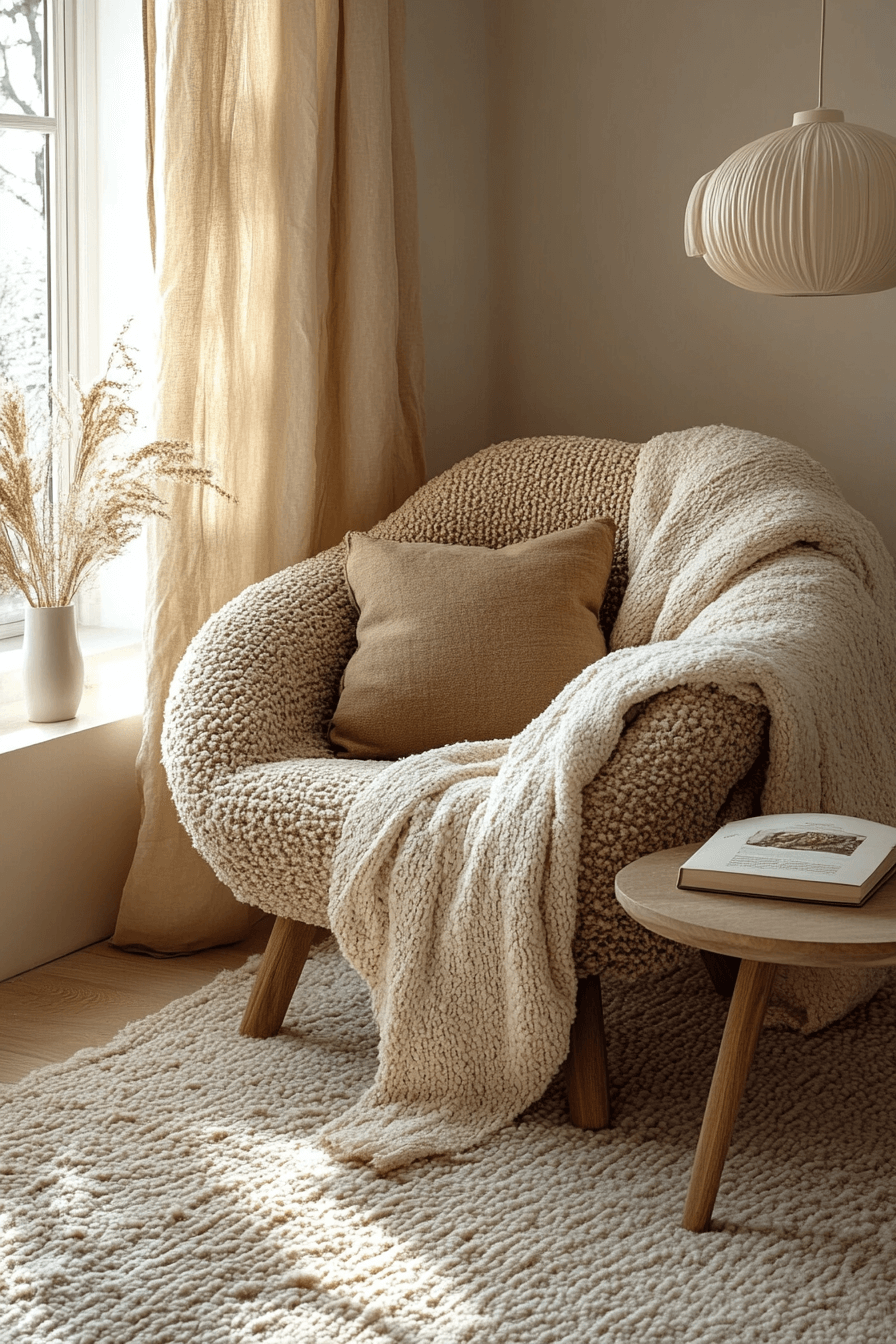29 calm corner living nook
