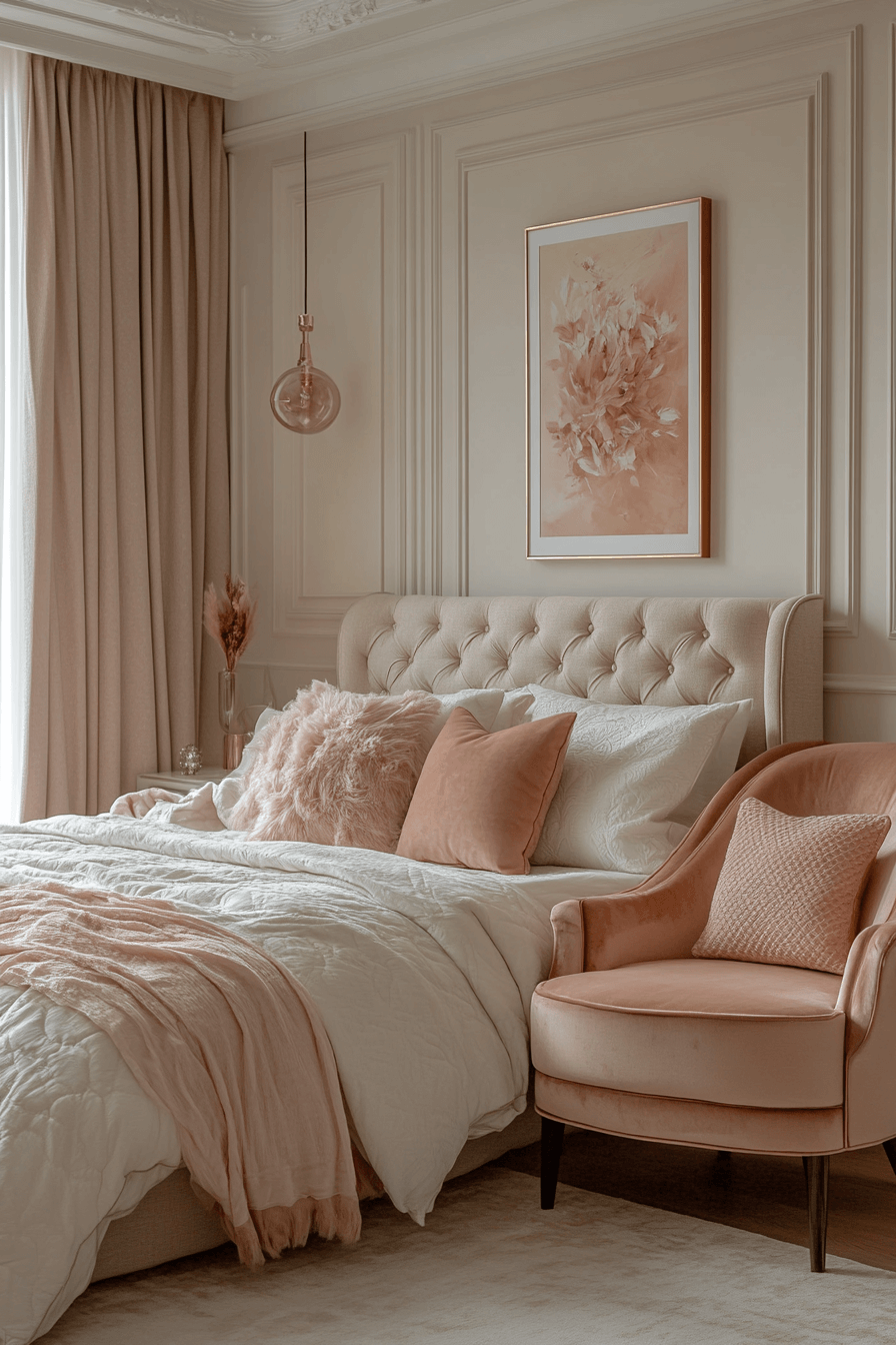 5 taupe and blush decor