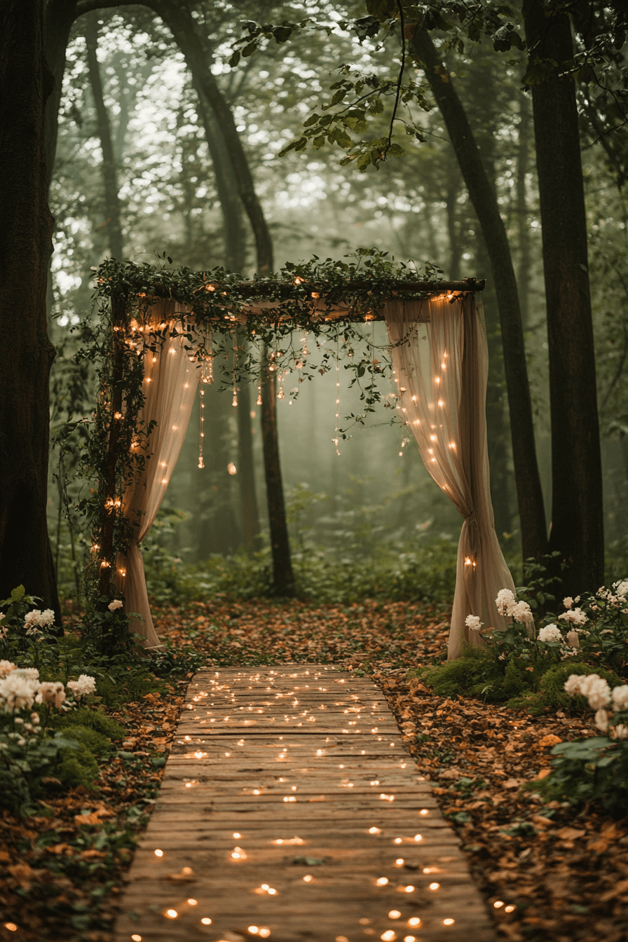 6 forest charm arch