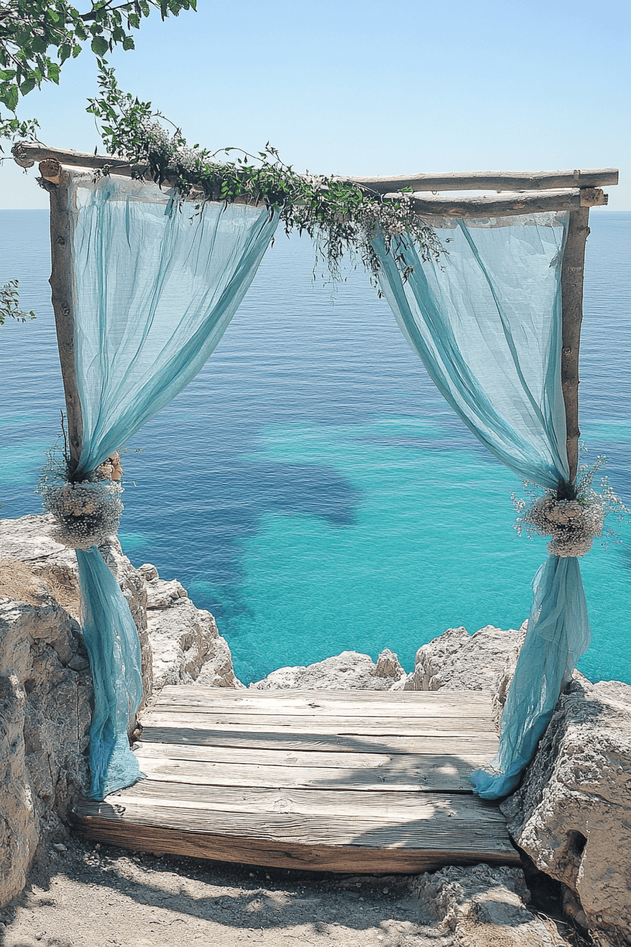9 oceanfront chic arch