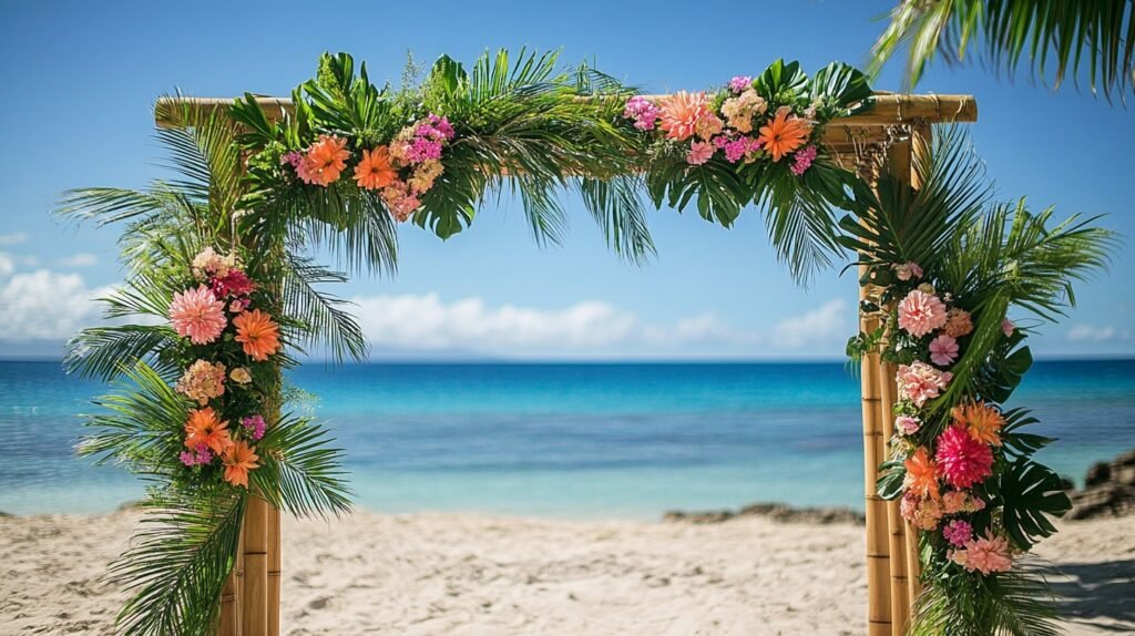 boho wedding arch