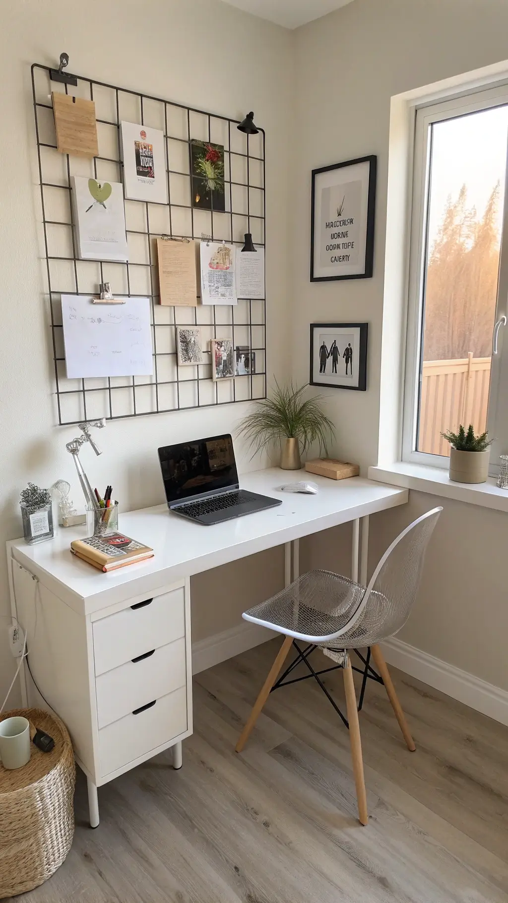 2328corner office afternoon light minimal desk