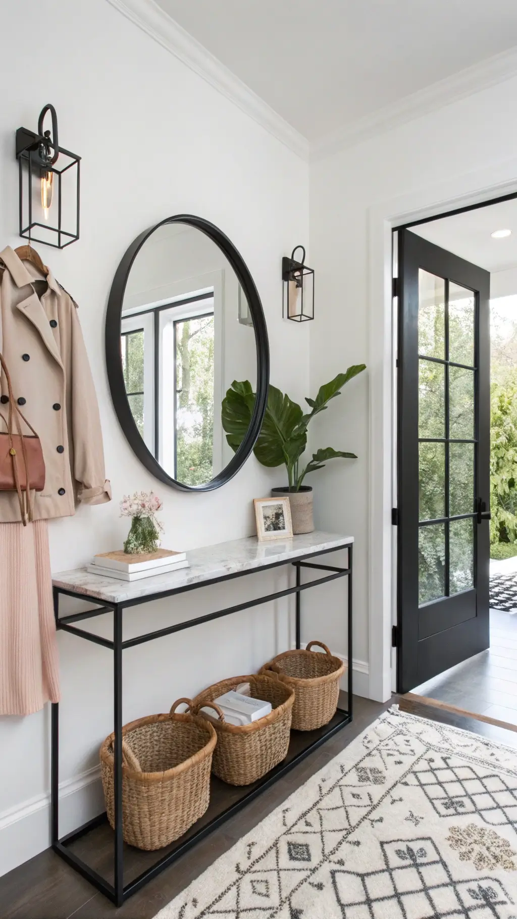 2447modern small entryway minimalist design