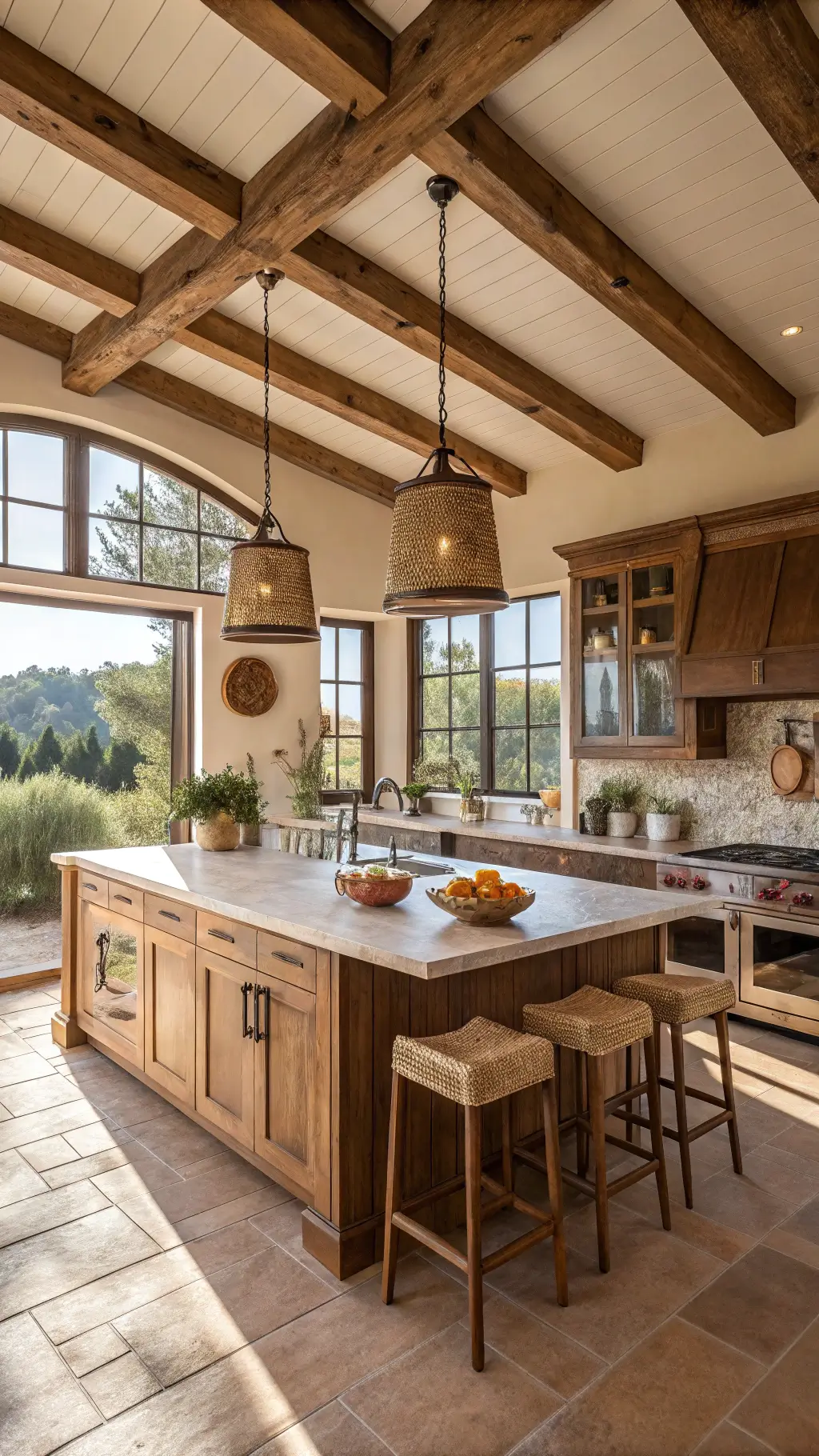 2459farmhouse kitchen golden hour
