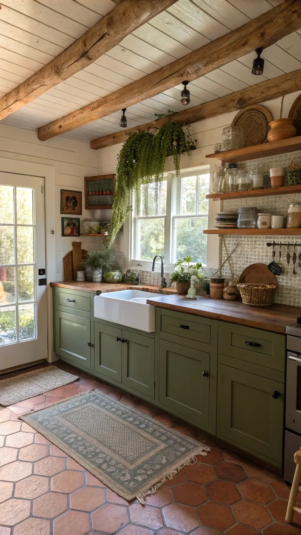 2462cozy cottage kitchen afternoon light