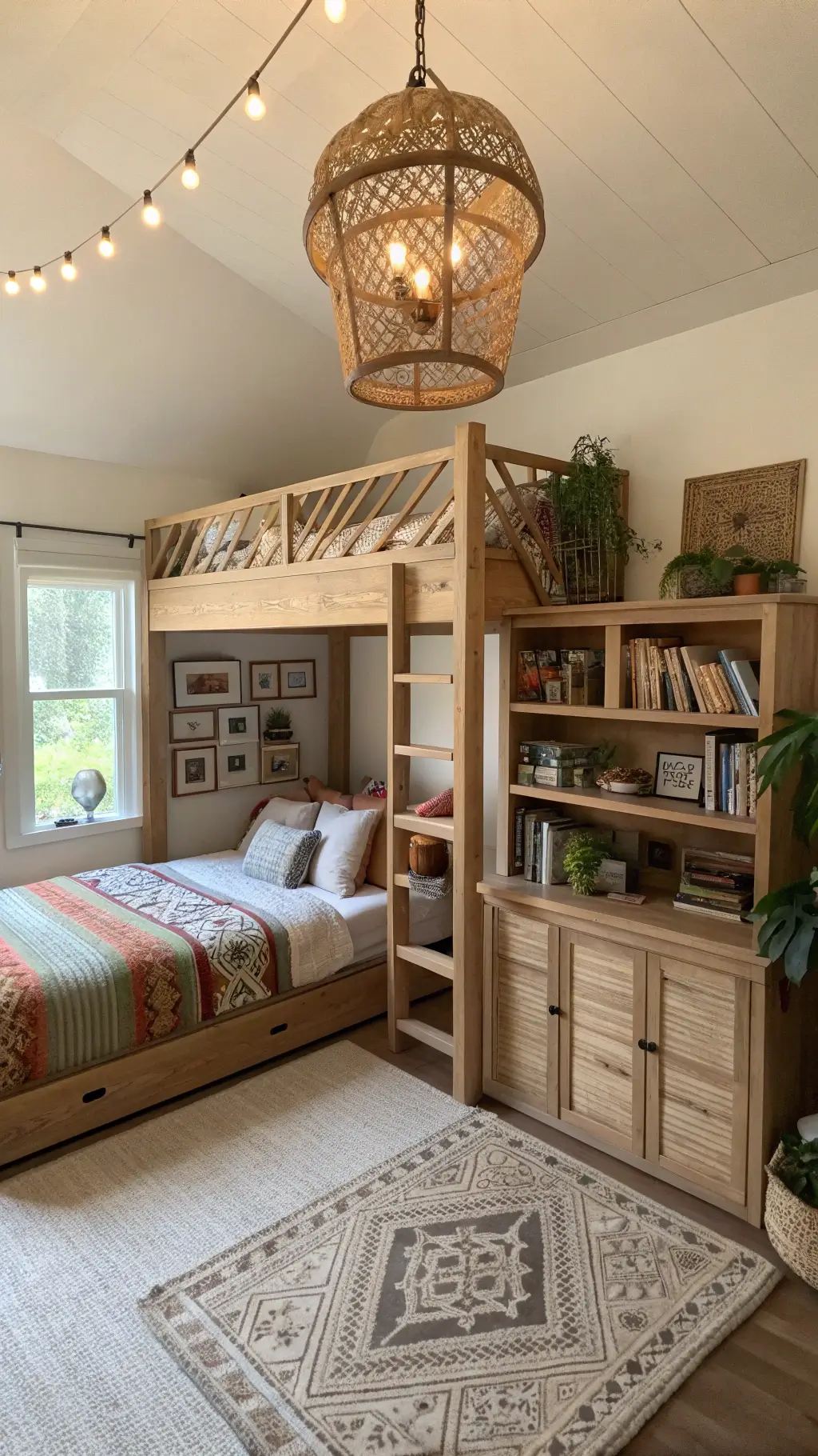 2473boho loft bedroom moroccan design