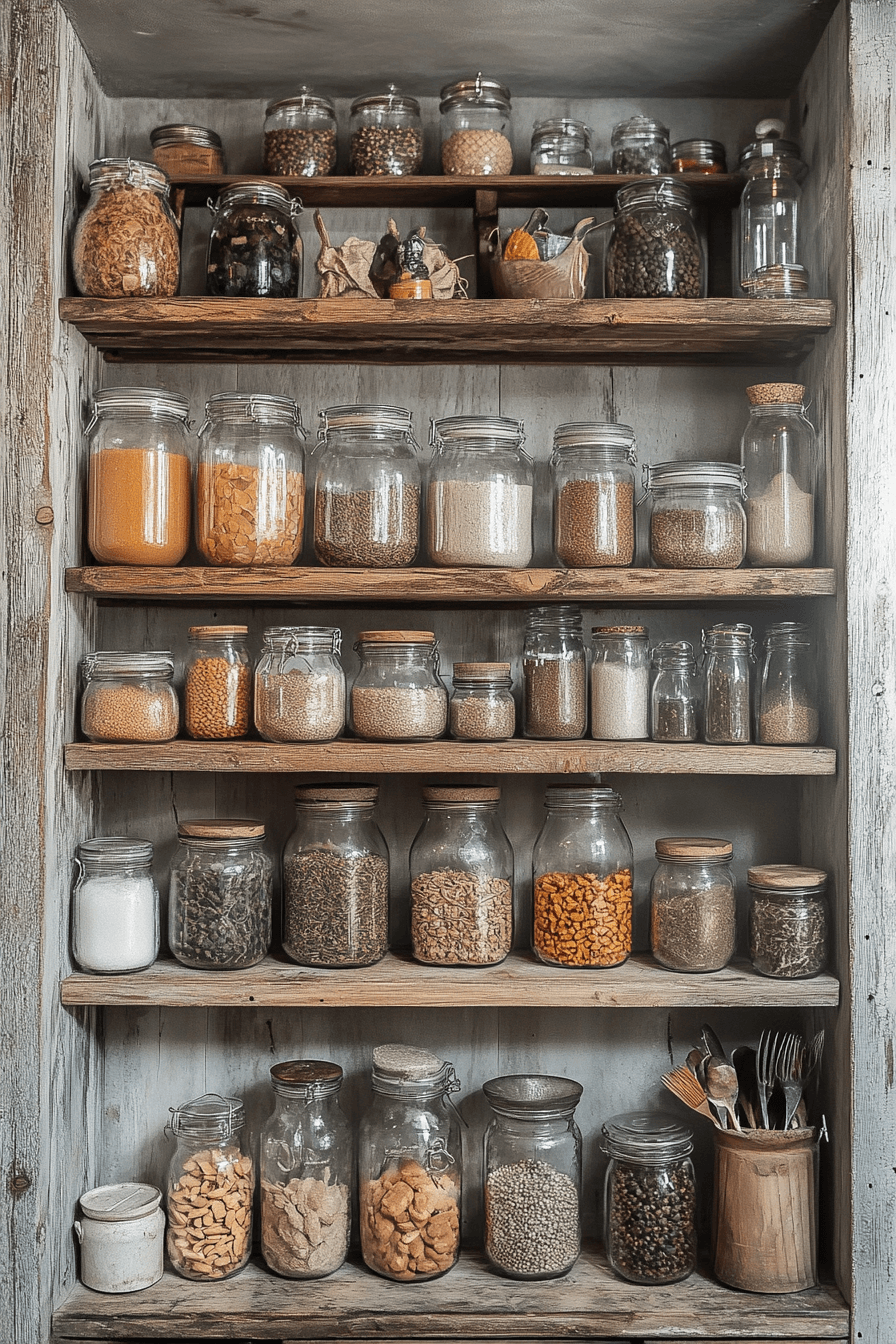 1 rustic pantry treasures