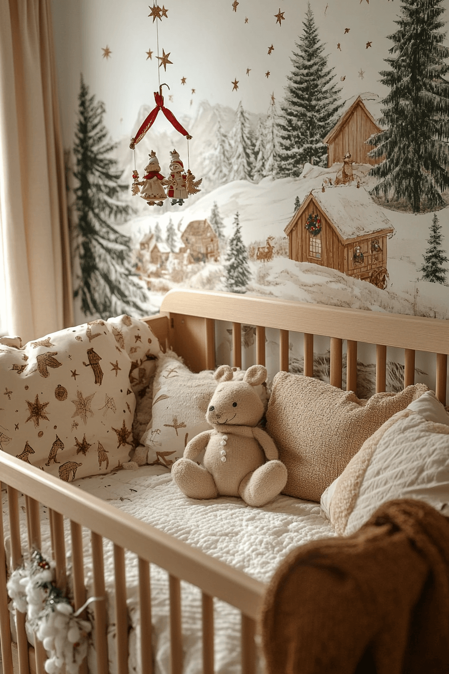 11 sweet cabin christmas nursery